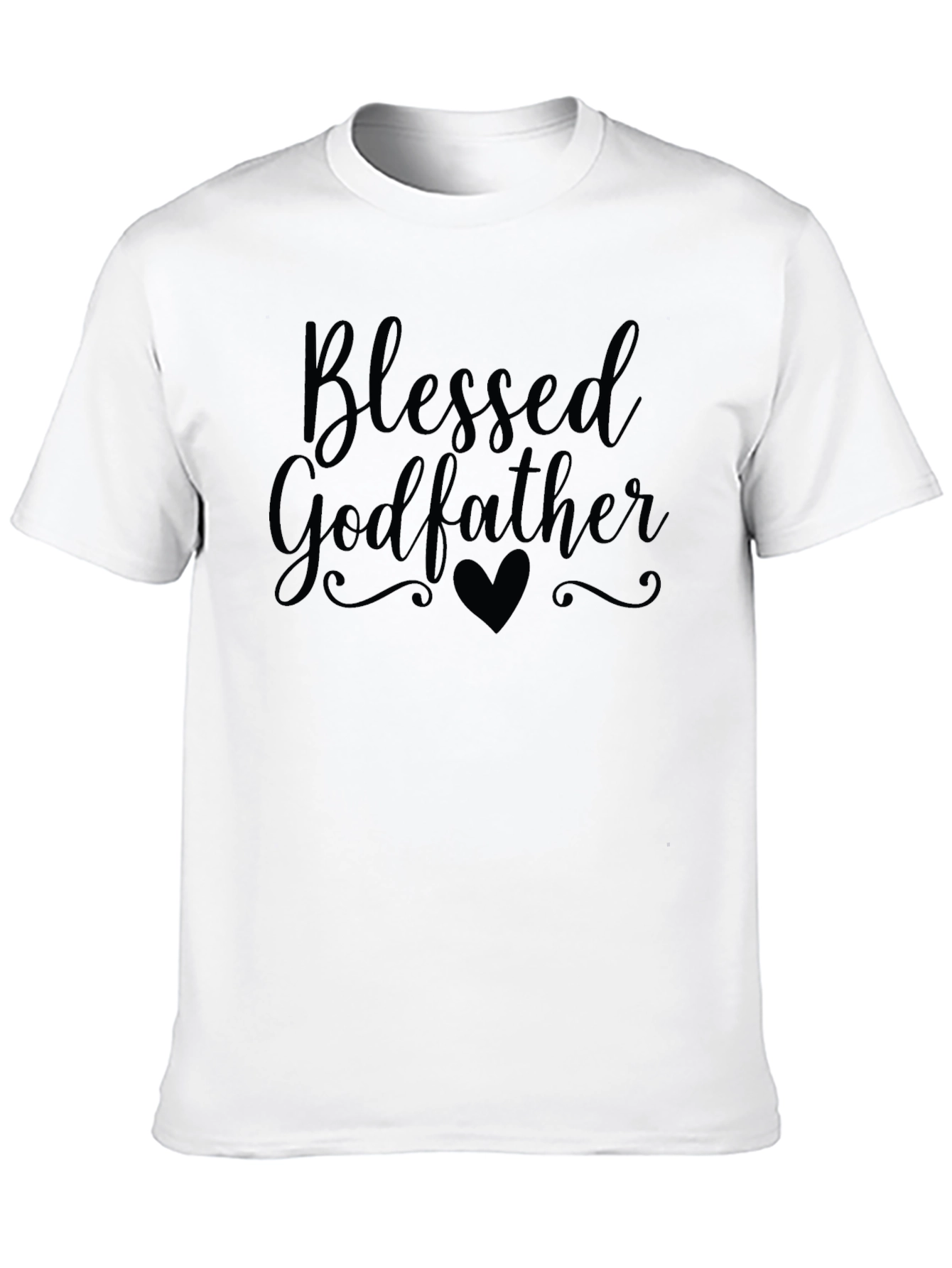 Blessed Godfather Black T-Shirt
