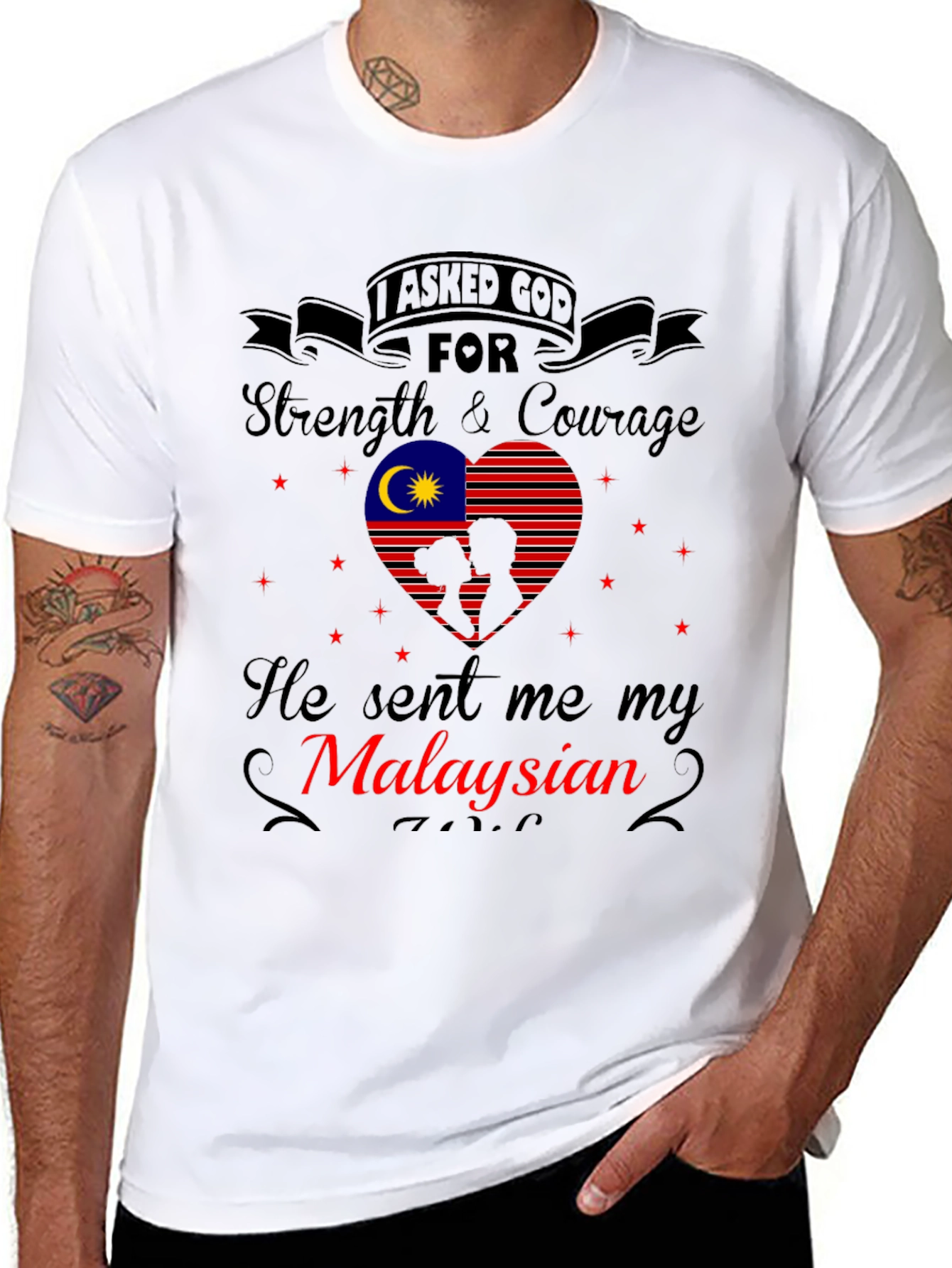 Malaysian Strength and Courage T-Shirt