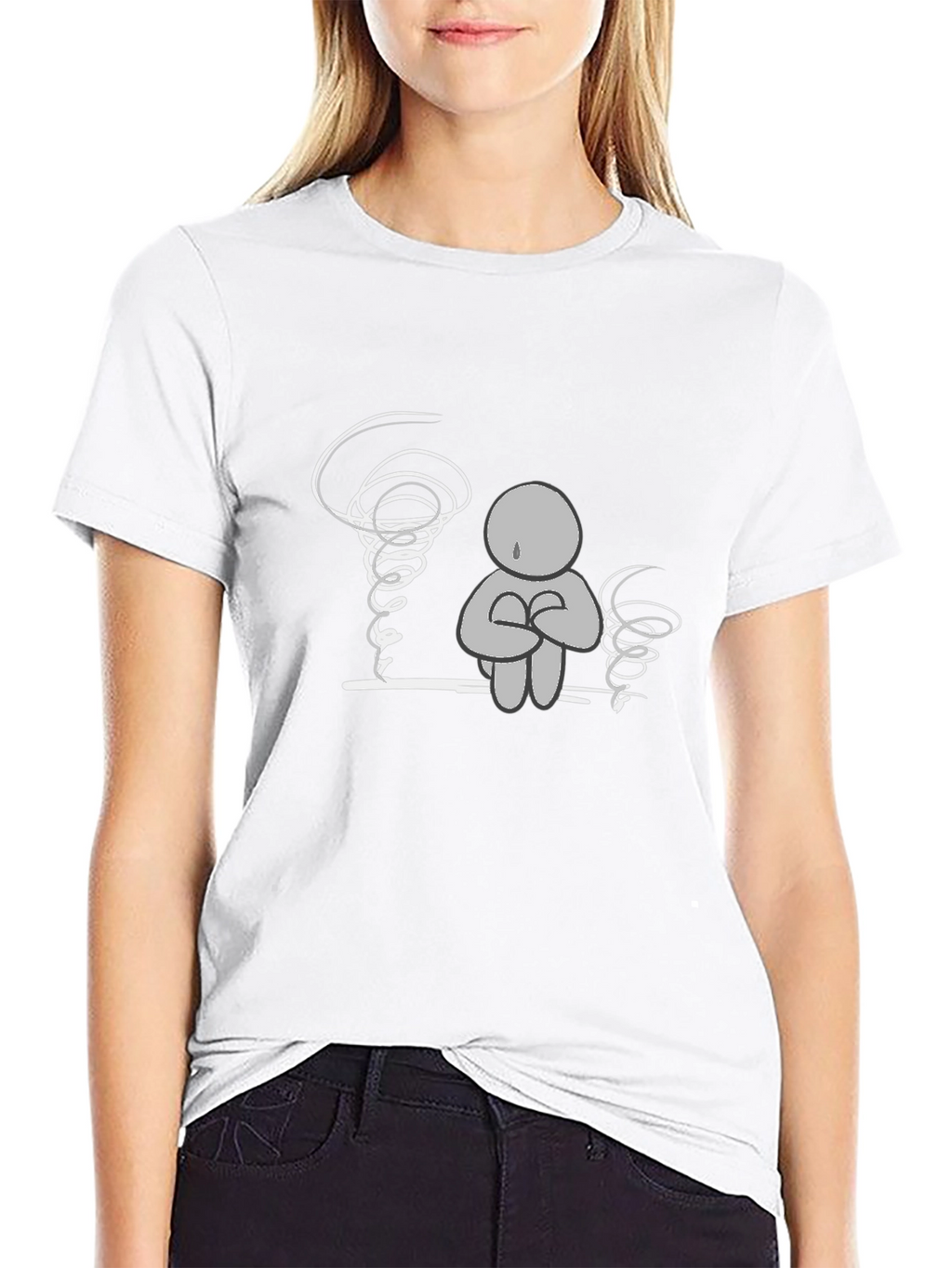 Tornado of Thoughts Graphic T-Shirt