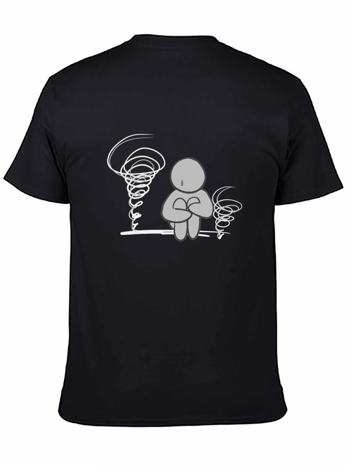 Tornado of Thoughts Graphic T-Shirt