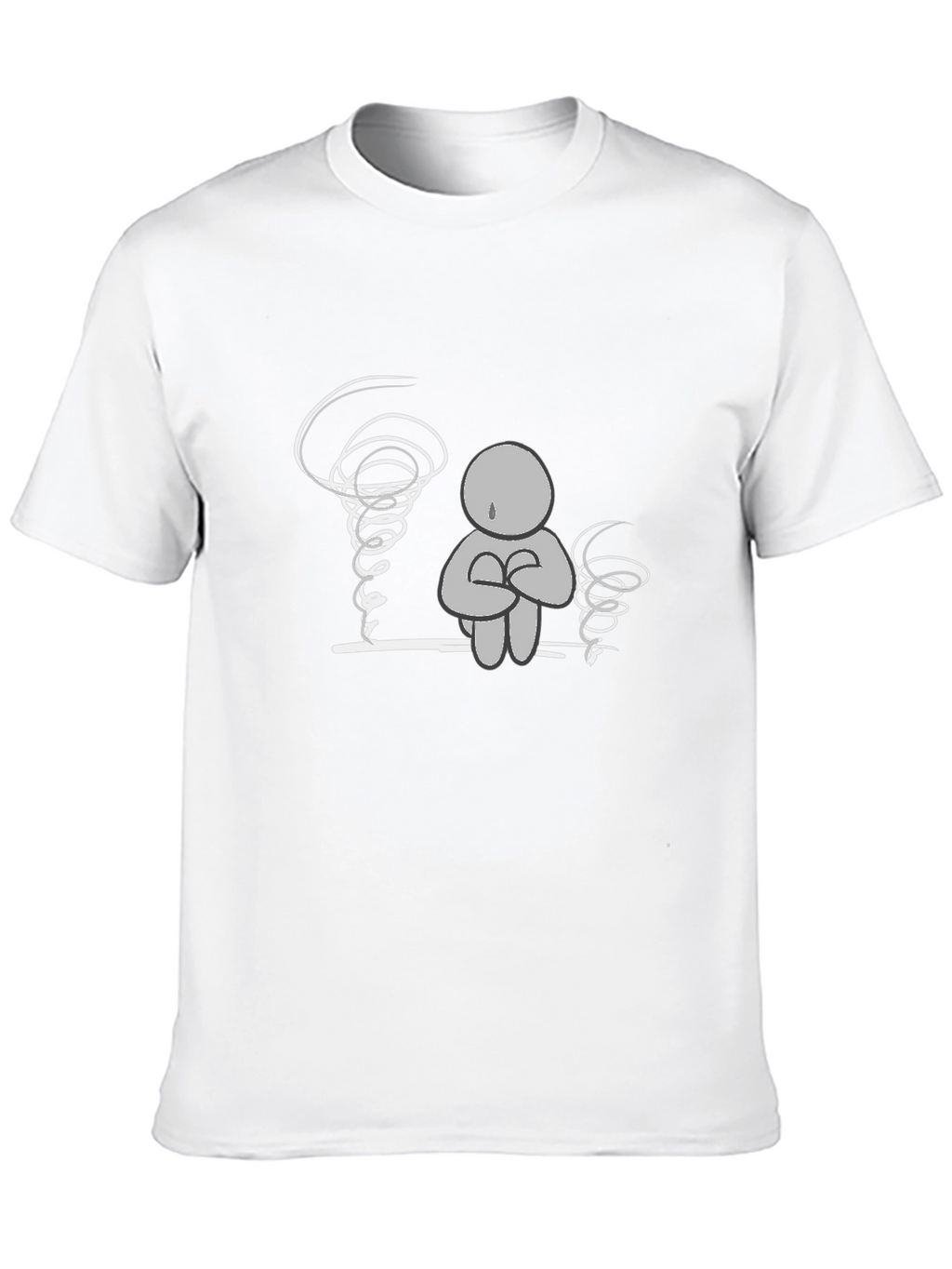 Tornado of Thoughts Graphic T-Shirt