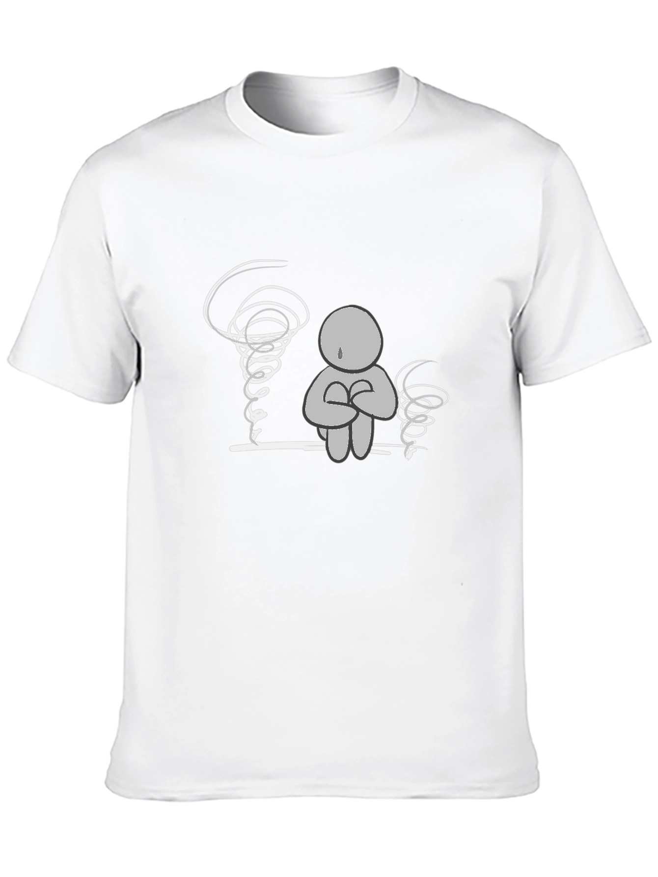 Tornado of Thoughts Graphic T-Shirt