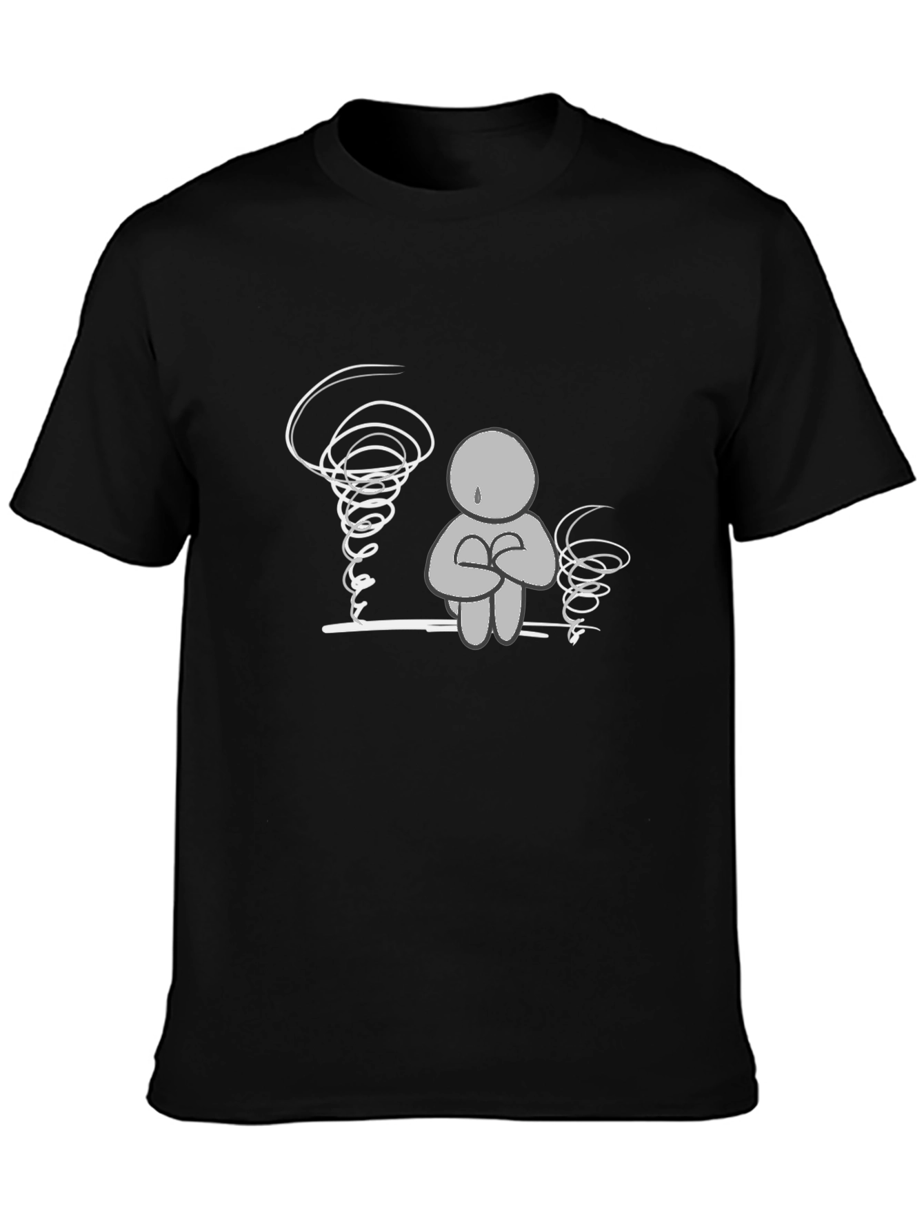 Tornado of Thoughts Graphic T-Shirt