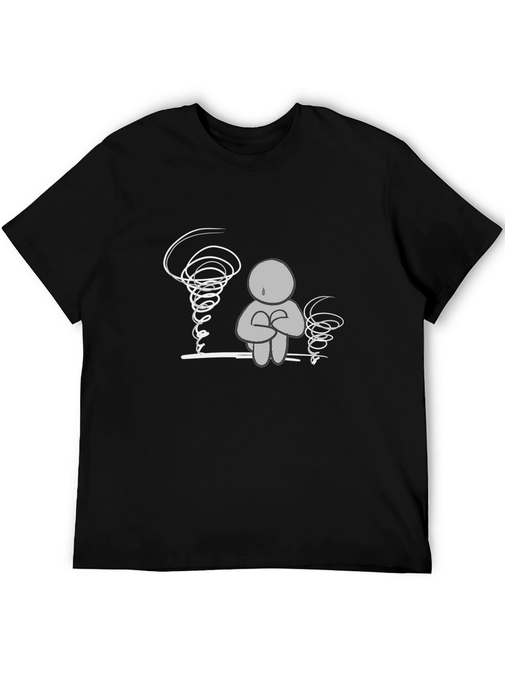 Tornado of Thoughts Graphic T-Shirt