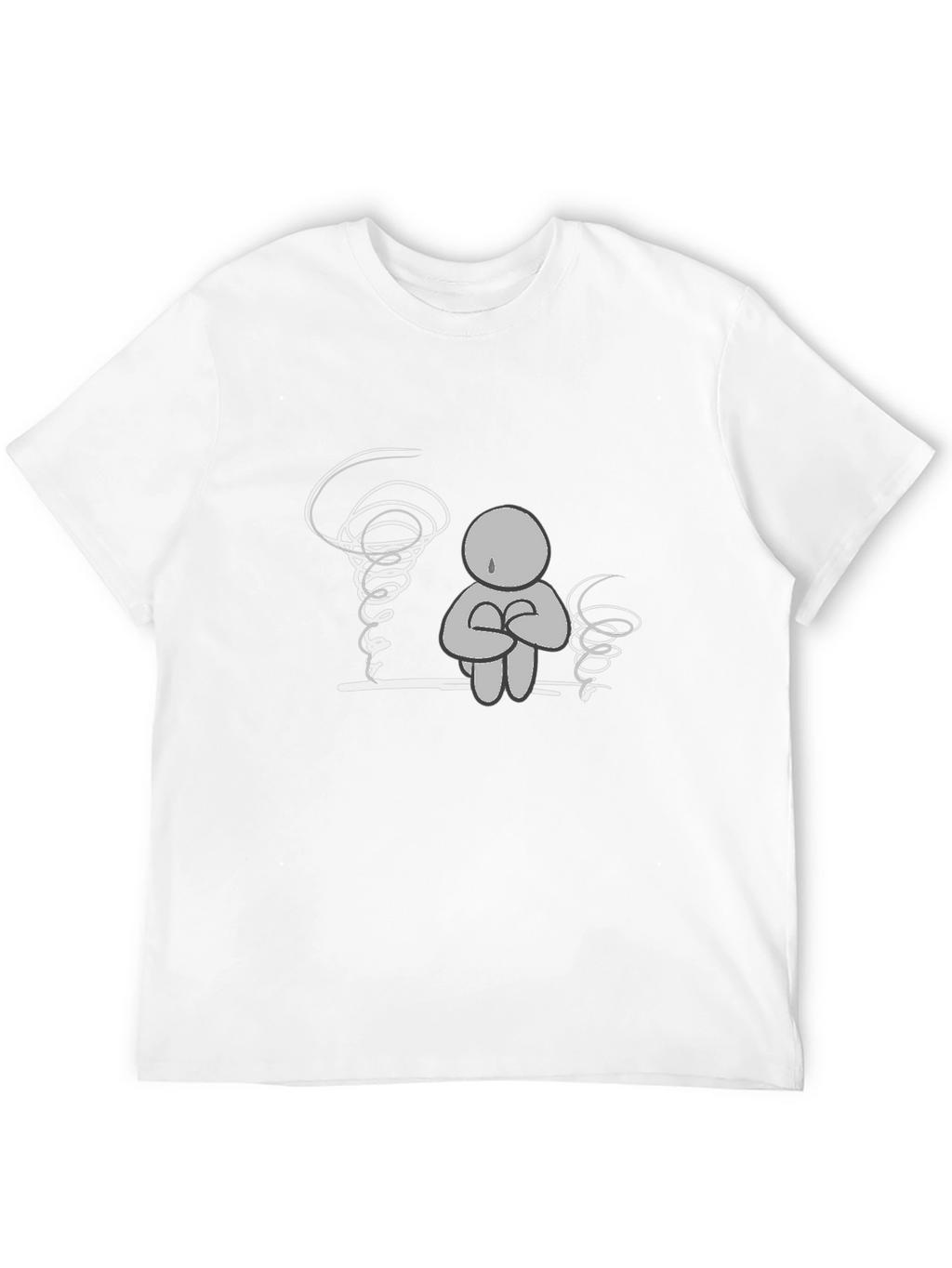 Tornado of Thoughts Graphic T-Shirt