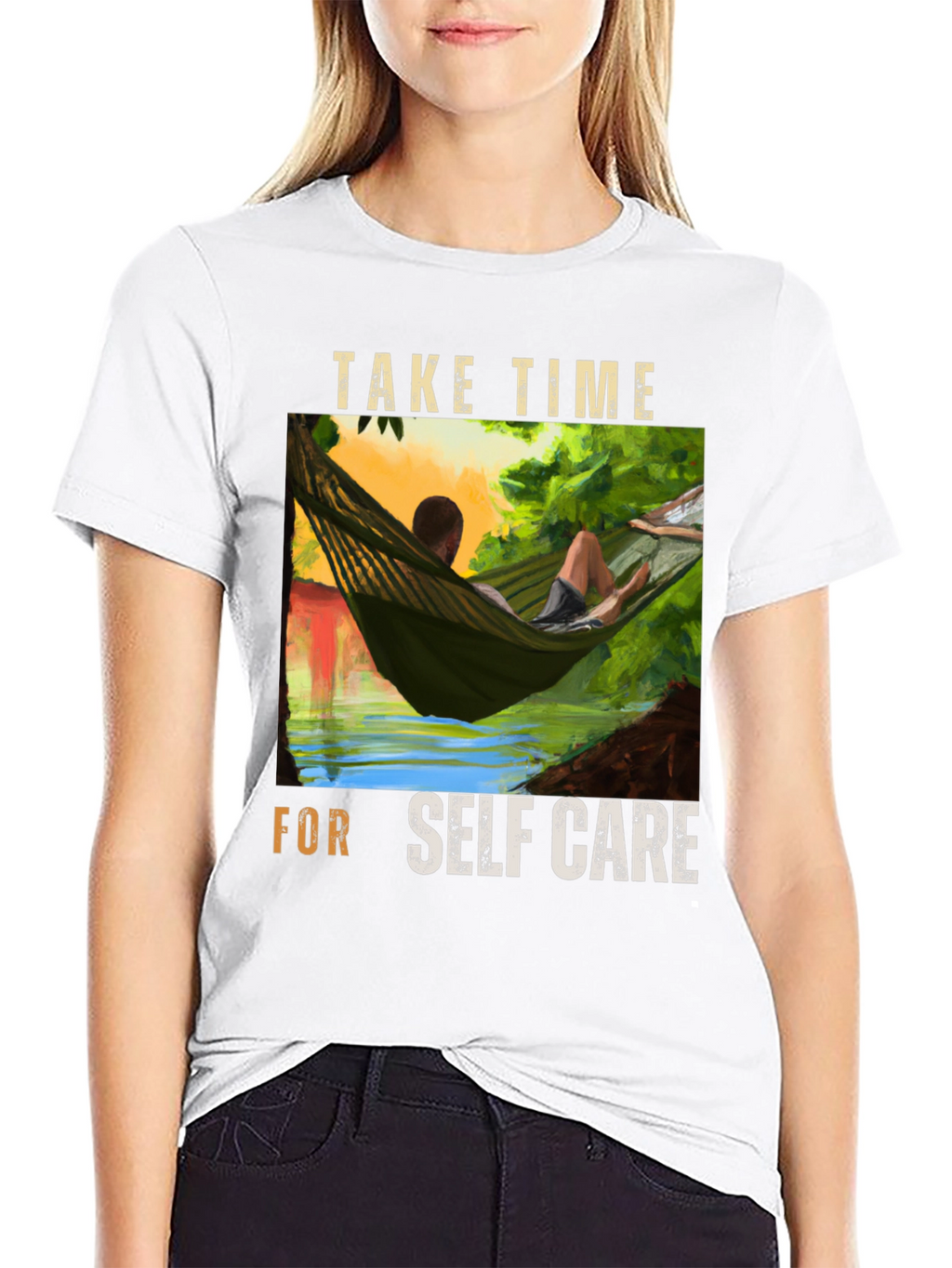 Relaxed Self Care Graphic Tee