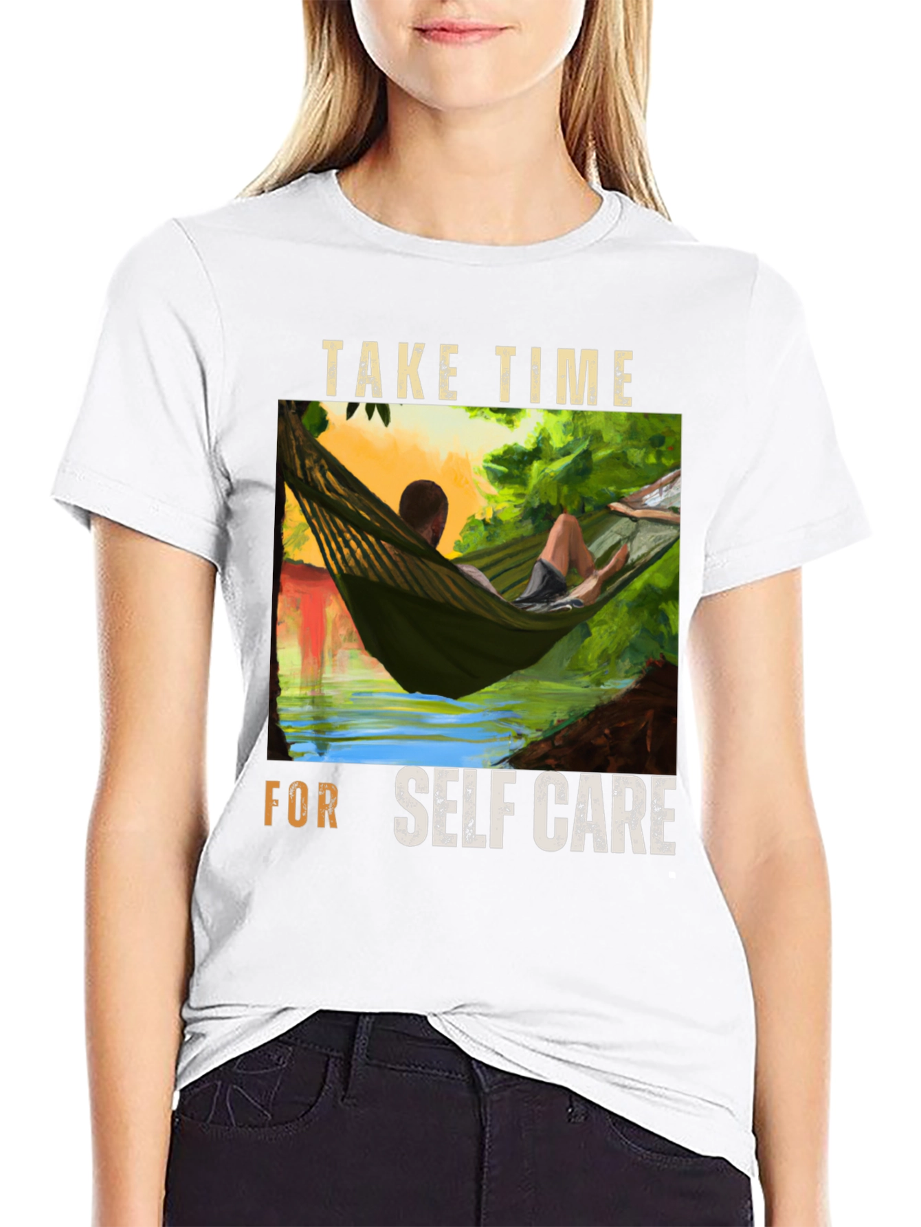 Relaxed Self Care Graphic Tee
