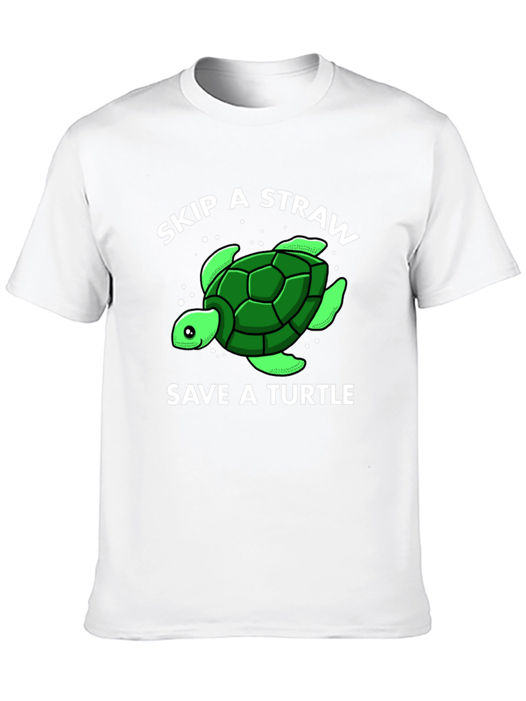 Skip a Straw Save a Turtle Graphic Tee