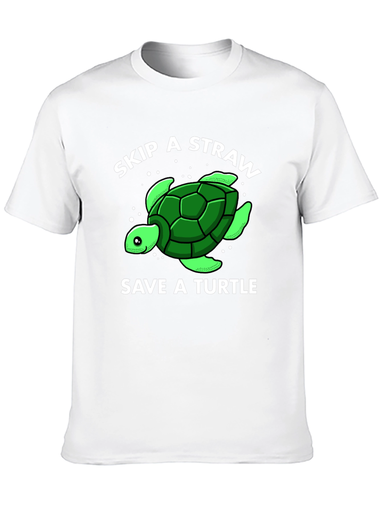 Skip a Straw Save a Turtle Graphic Tee