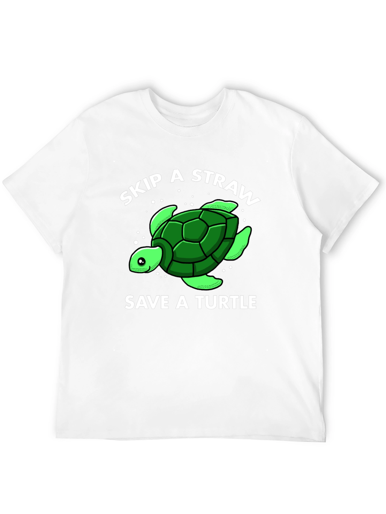 Skip a Straw Save a Turtle Graphic Tee