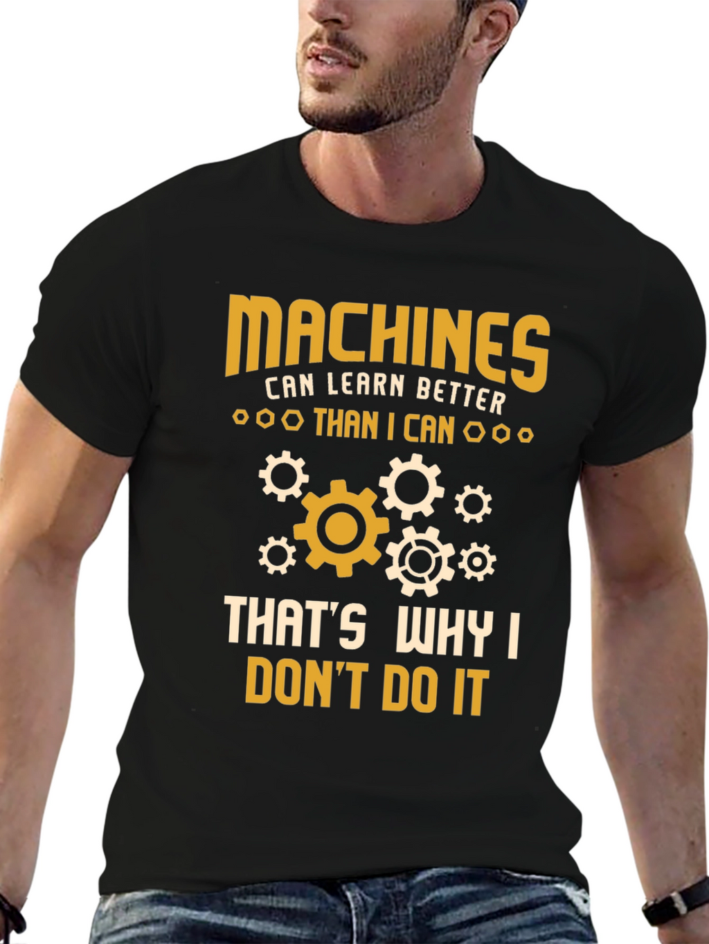 Funny Machines Graphic Tee - Learners Humor T-Shirt