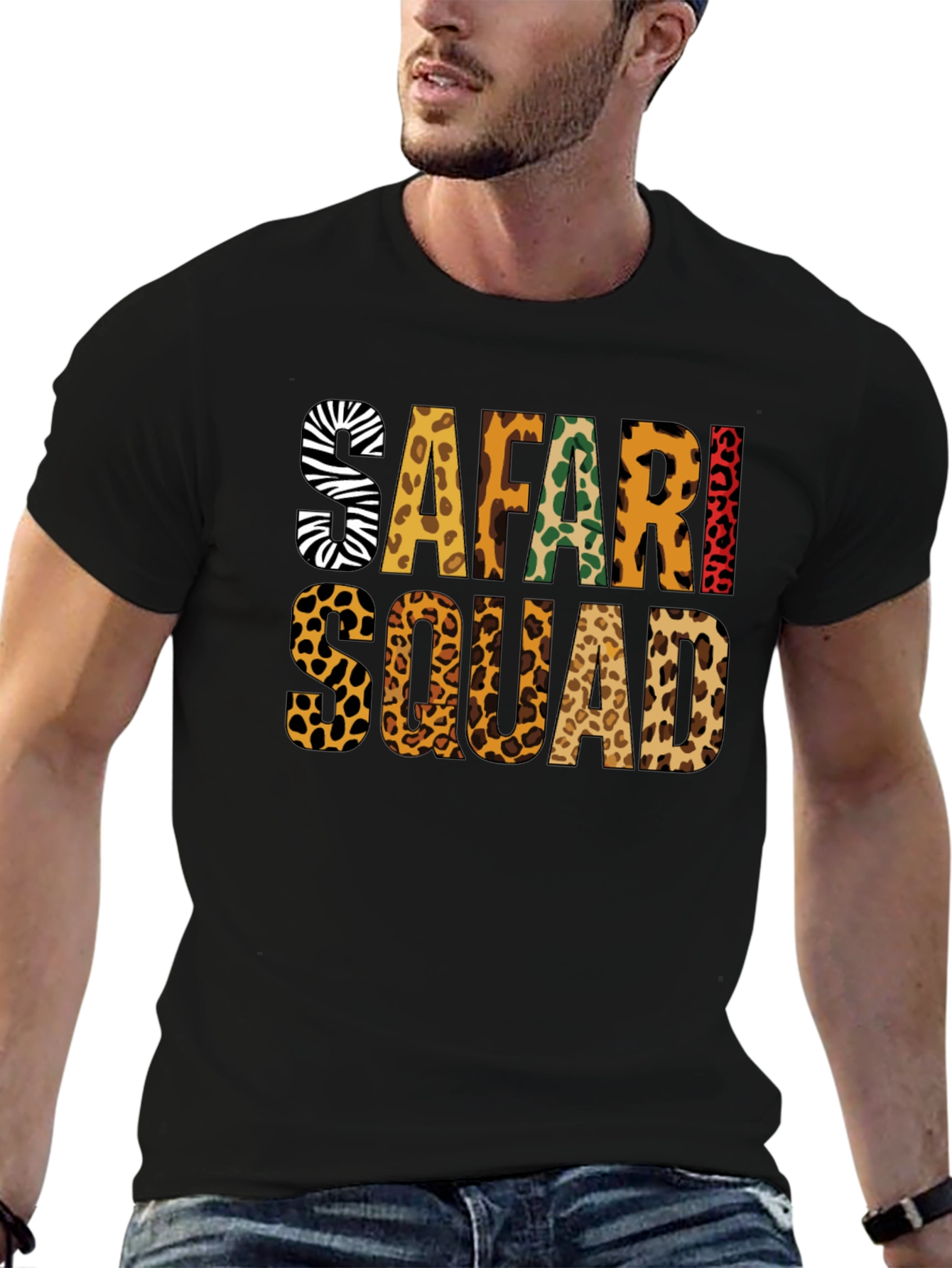 Safari Squad Graphic Tee Animal Print