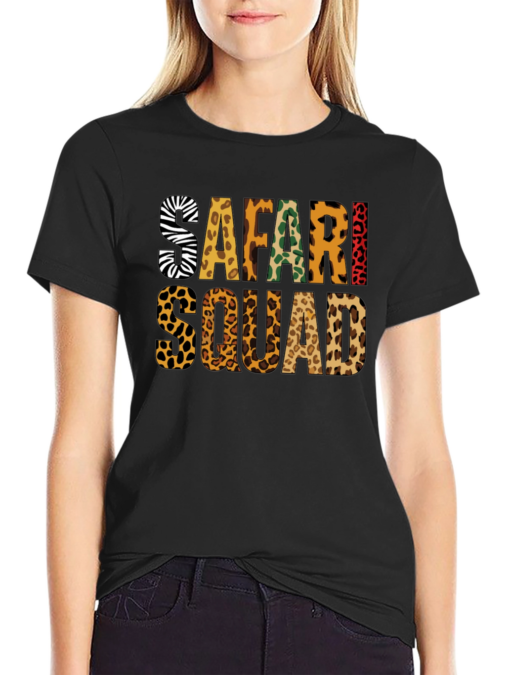 Safari Squad Graphic Tee Animal Print
