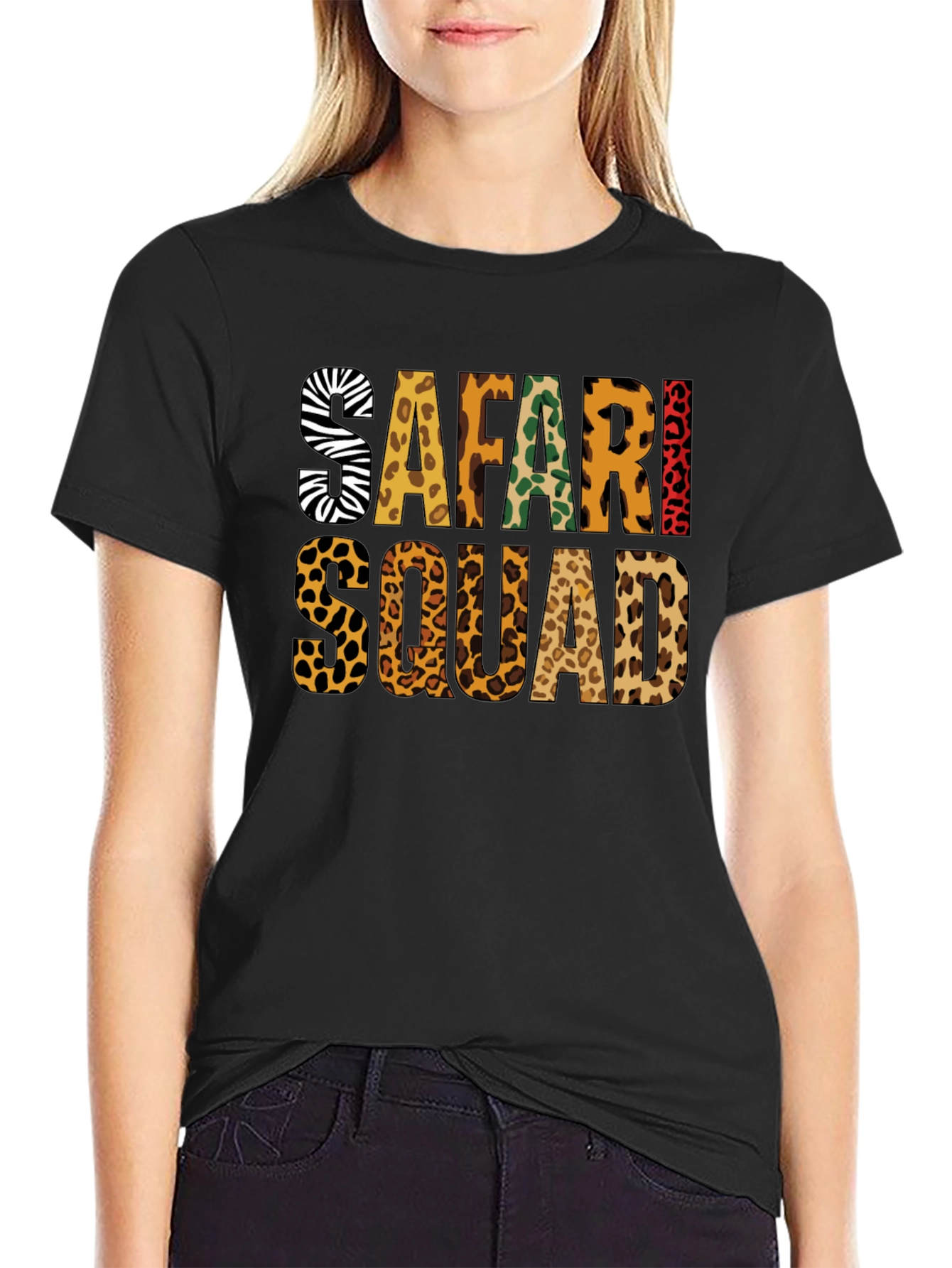 Safari Squad Graphic Tee Animal Print