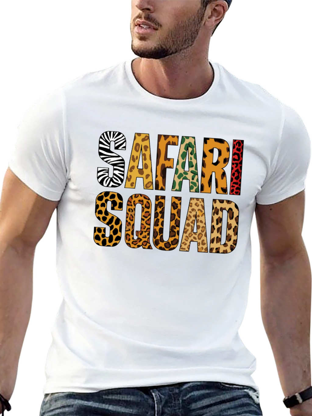 Safari Squad Graphic Tee Animal Print