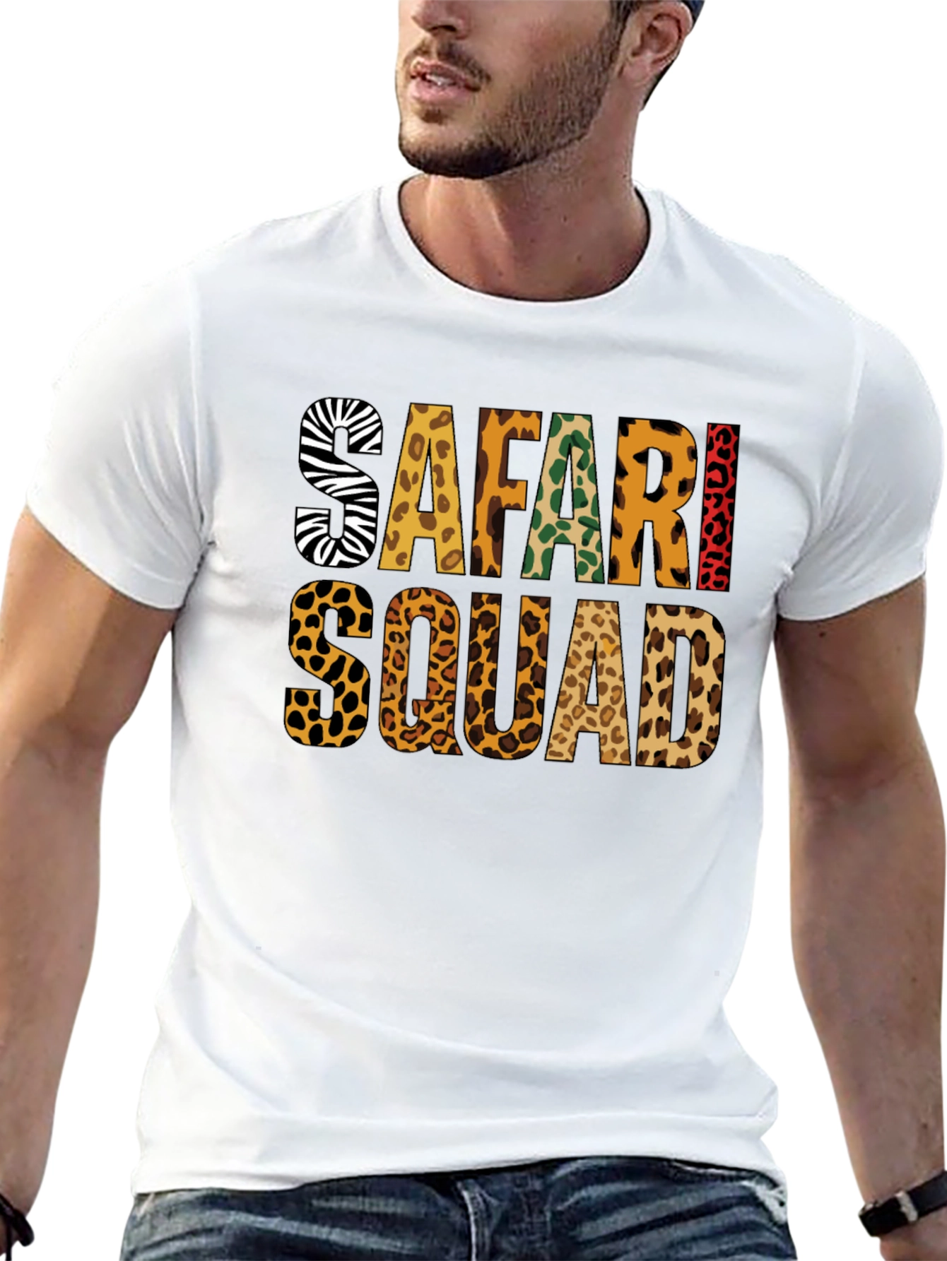 Safari Squad Graphic Tee Animal Print