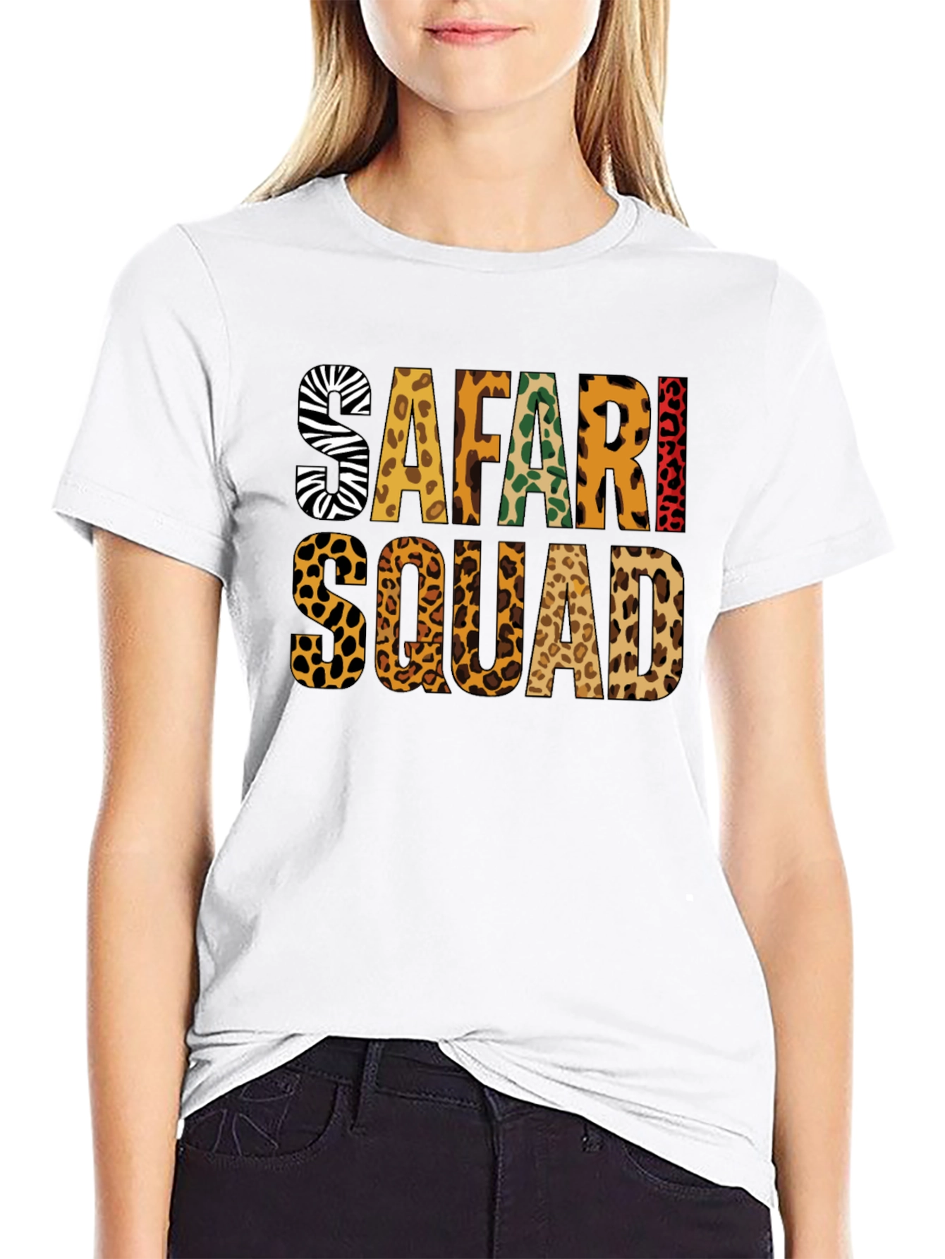 Safari Squad Graphic Tee Animal Print