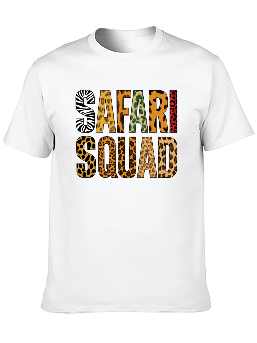Safari Squad Graphic Tee Animal Print