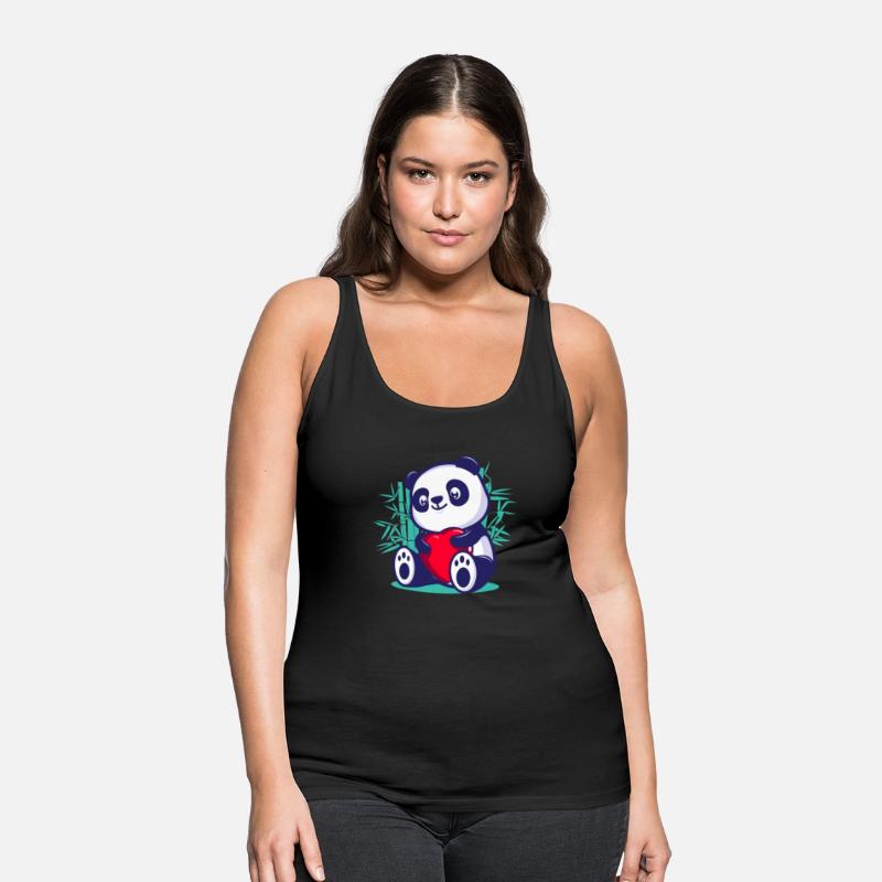 Panda Heart Love Romantic