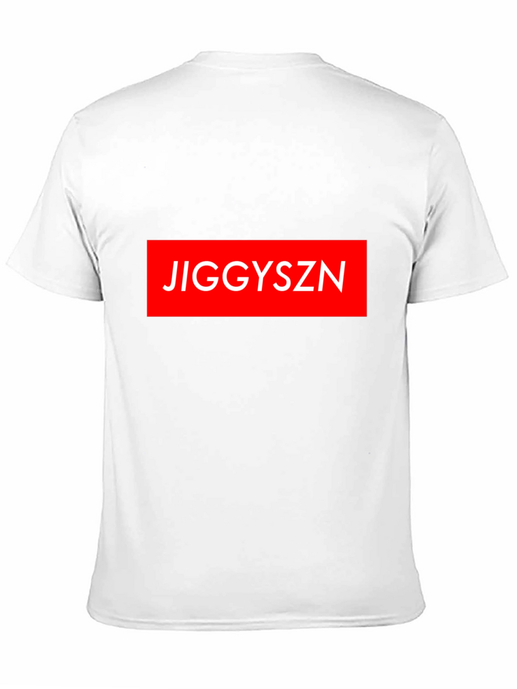 Jiggyszn Red Box Logo Black T-Shirt