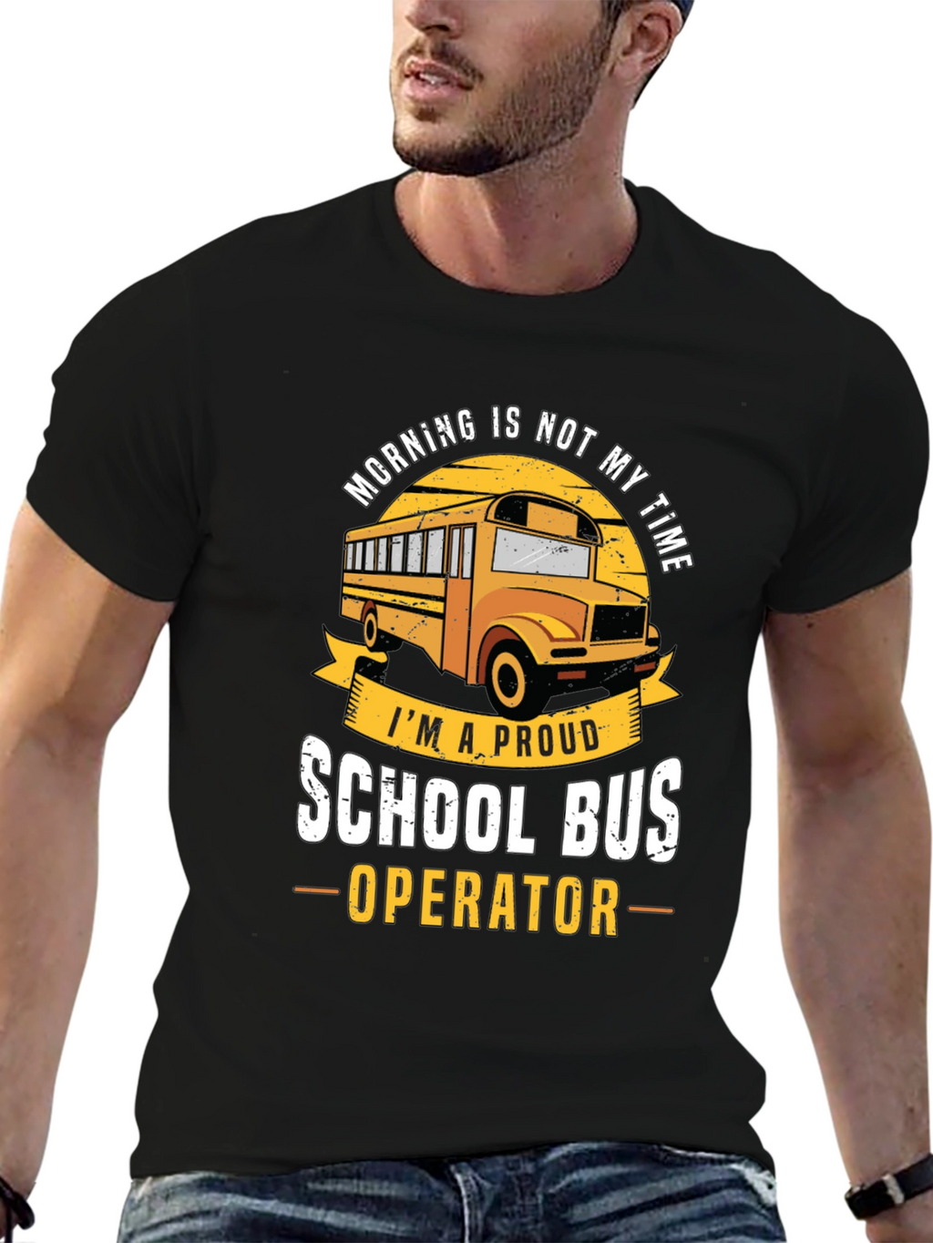 Proud School Bus Operator T-Shirt
