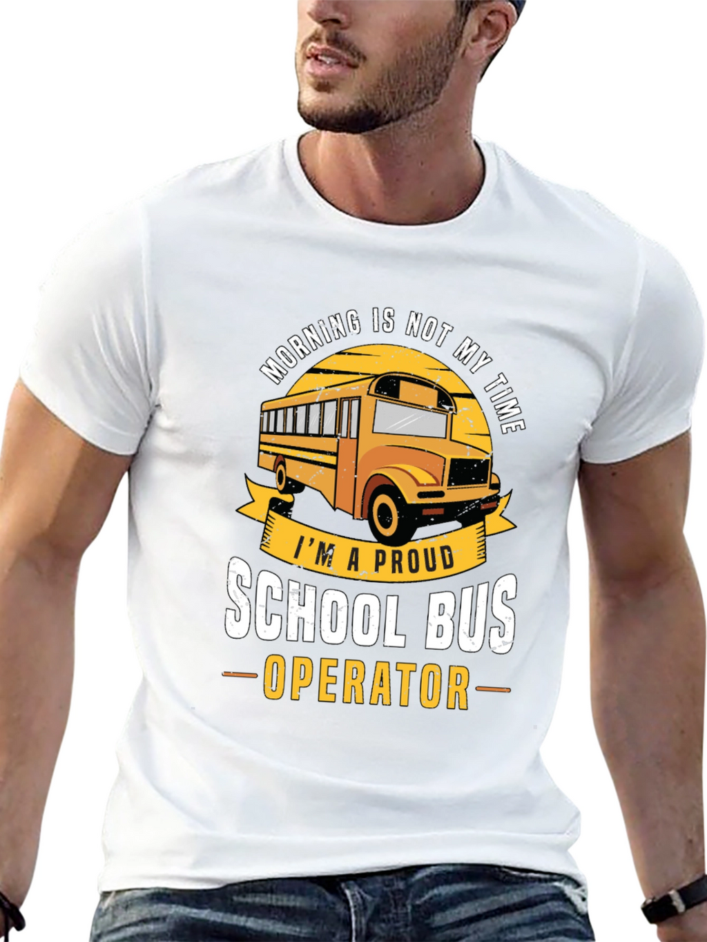 Proud School Bus Operator T-Shirt