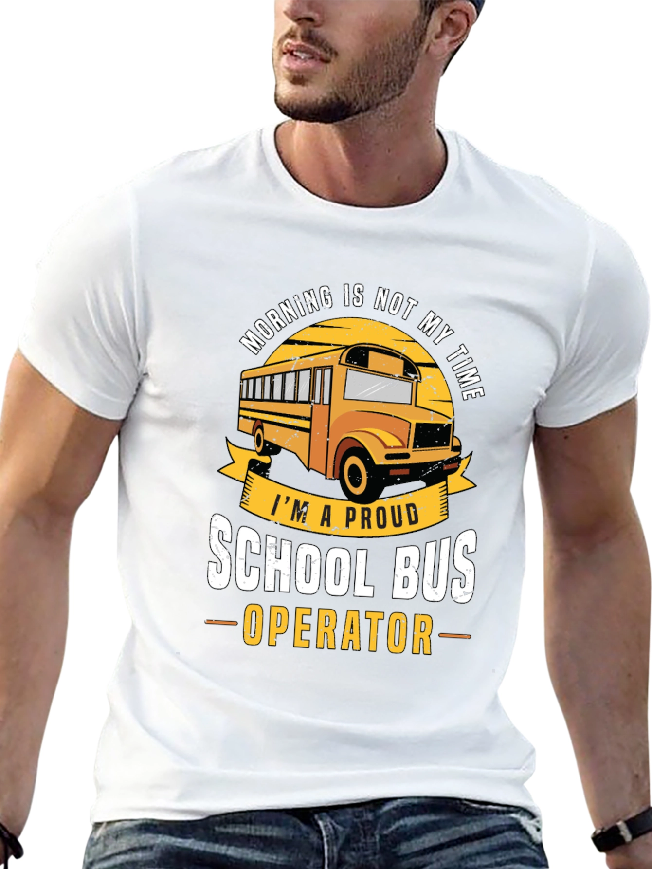 Proud School Bus Operator T-Shirt