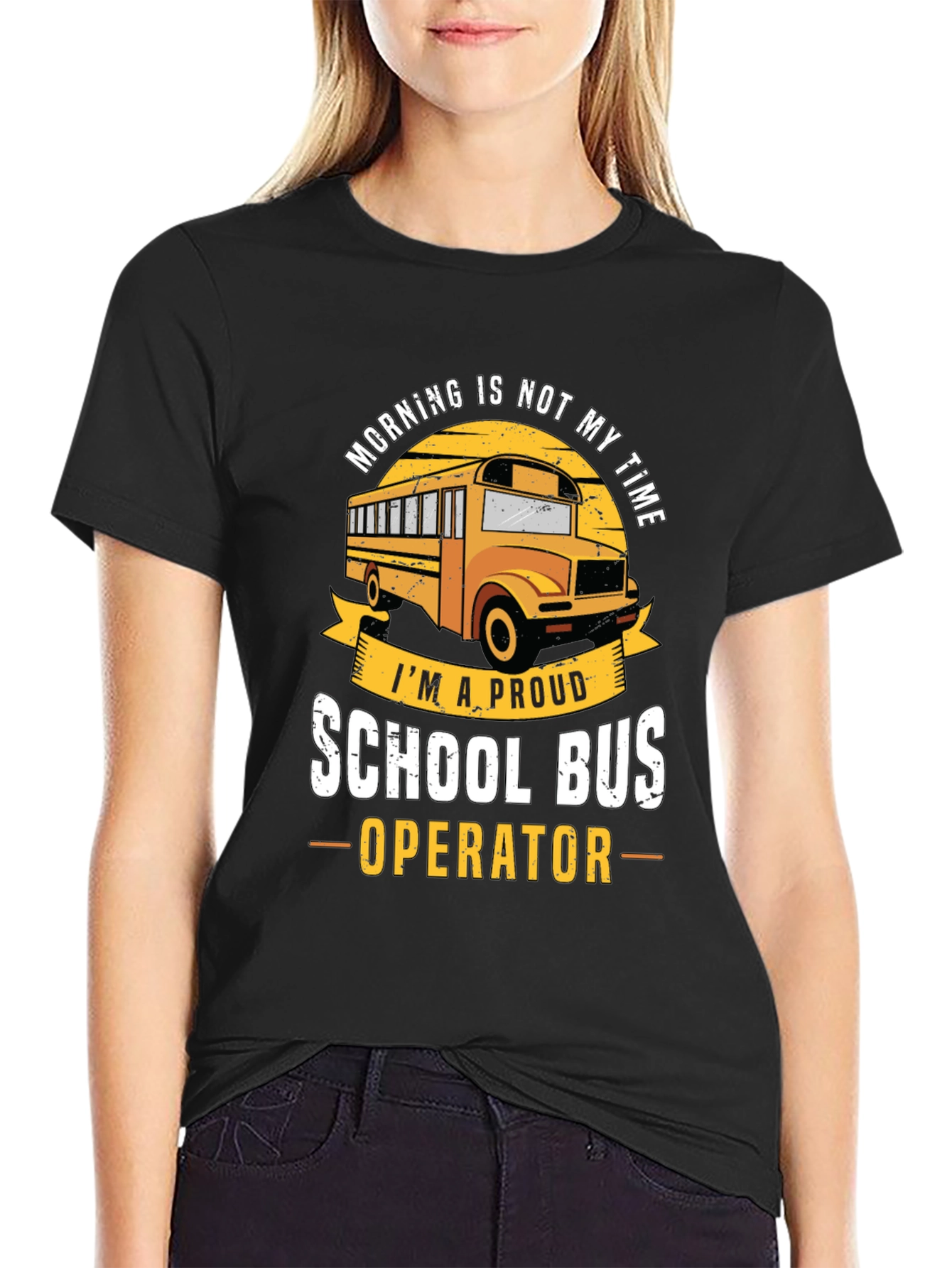 Proud School Bus Operator T-Shirt