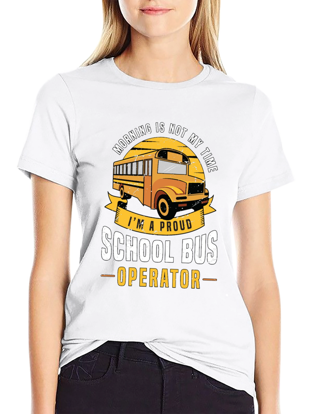 Proud School Bus Operator T-Shirt