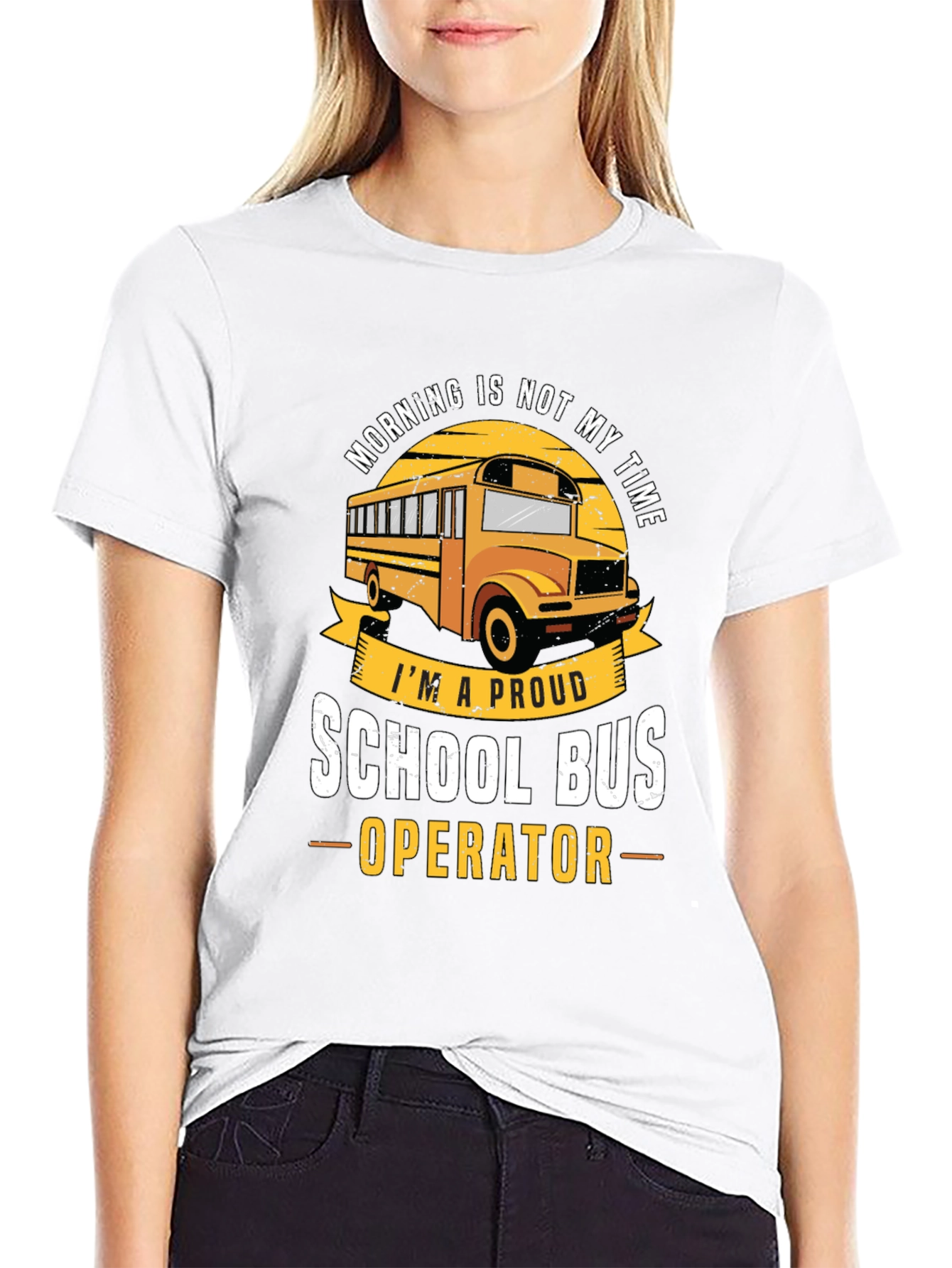 Proud School Bus Operator T-Shirt