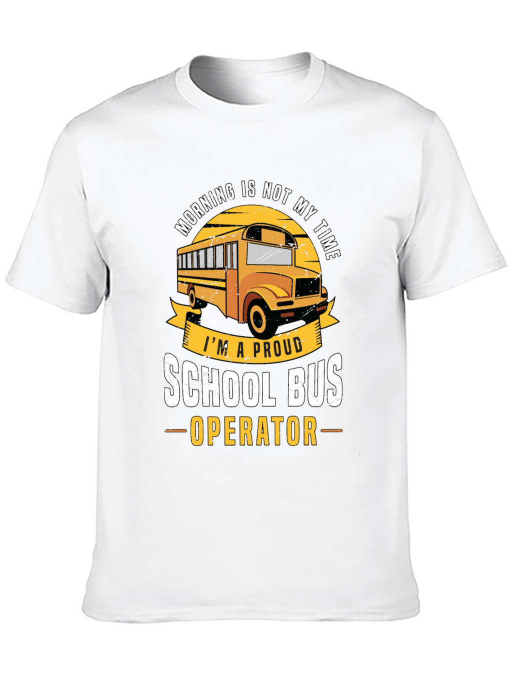 Proud School Bus Operator T-Shirt