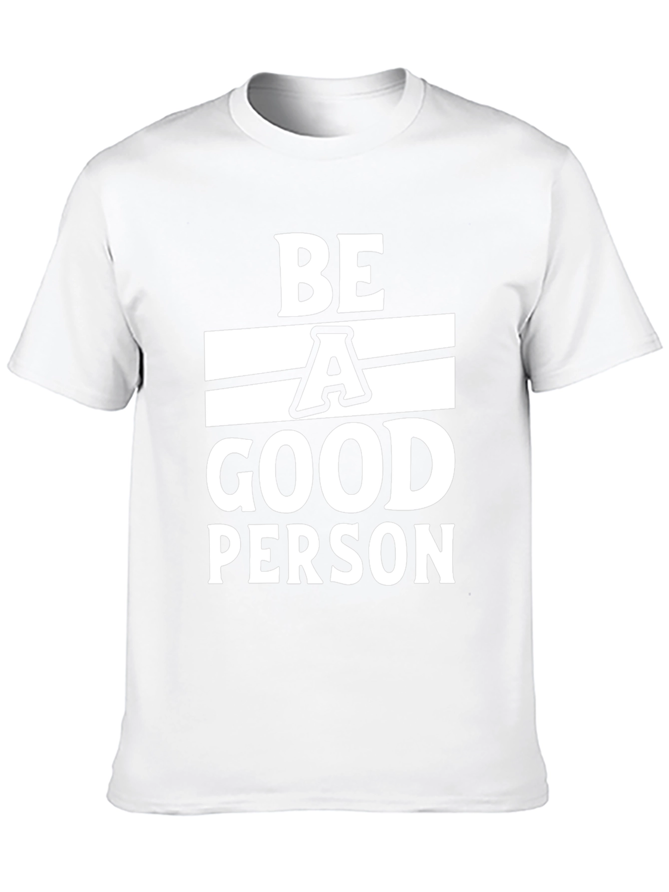 Be A Good Person Black T-Shirt