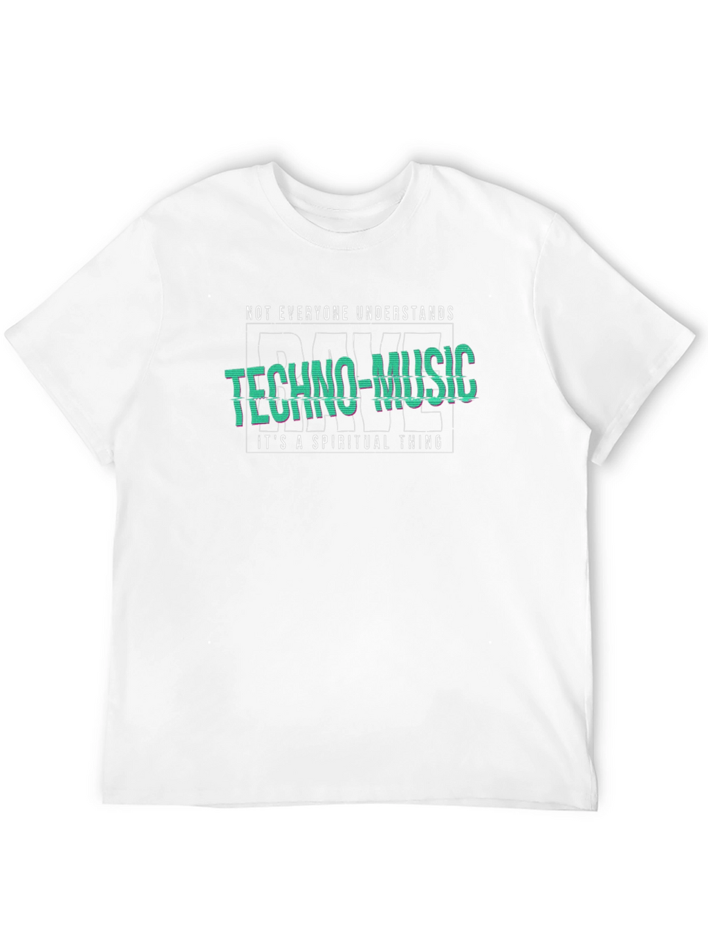 Techno-Music Spiritual T-Shirt - Unique Graphic Tee