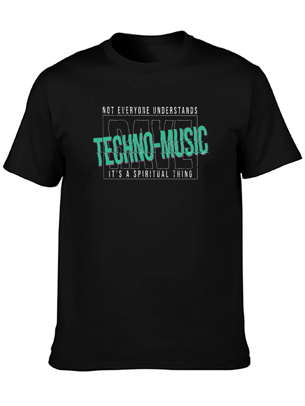 Techno-Music Spiritual T-Shirt - Unique Graphic Tee