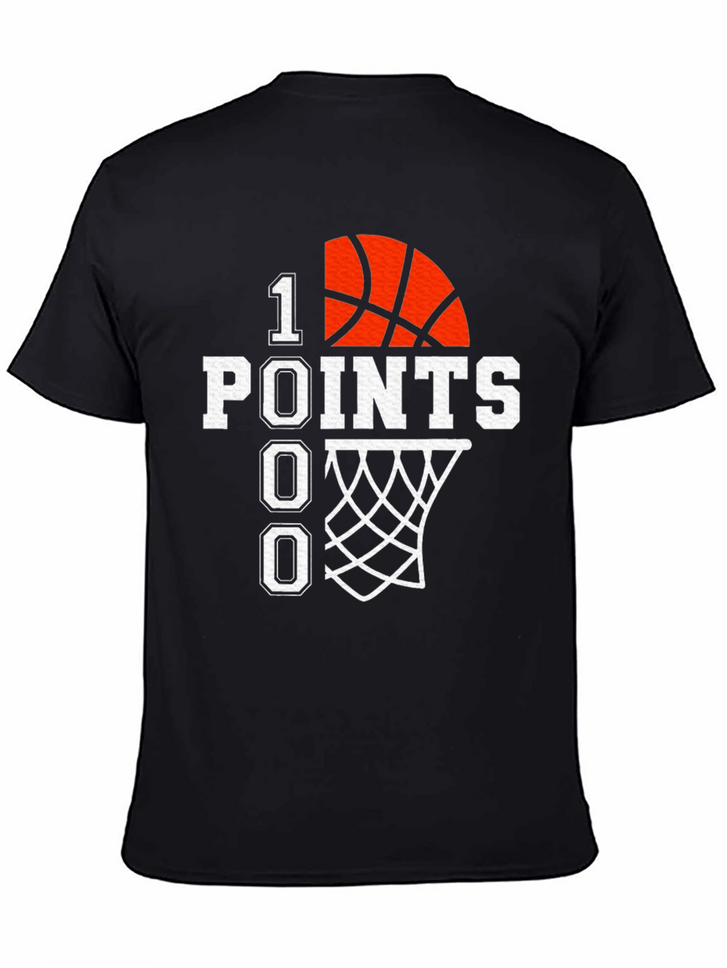 1000 Points Basketball Graphic T-Shirt