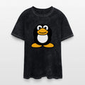 Penguin Hears Nothing Deaf Hands Cover Ears Funny