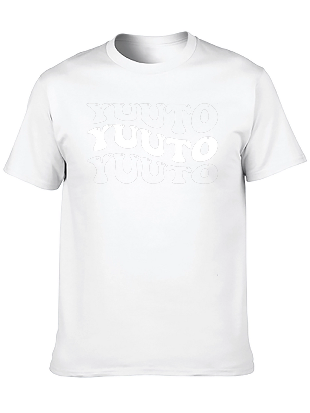 Retro Yuuto Graphic Black T-Shirt