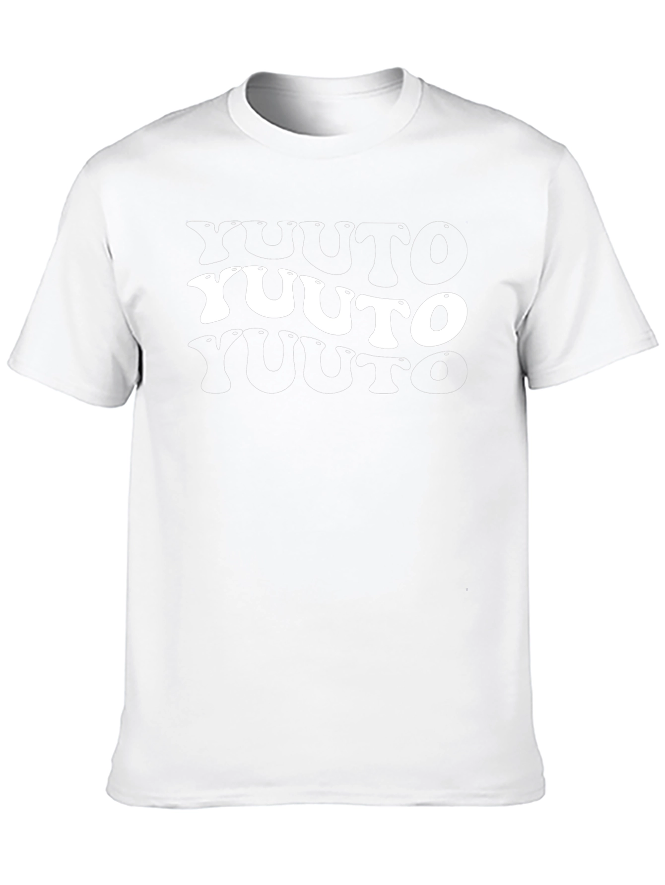 Retro Yuuto Graphic Black T-Shirt