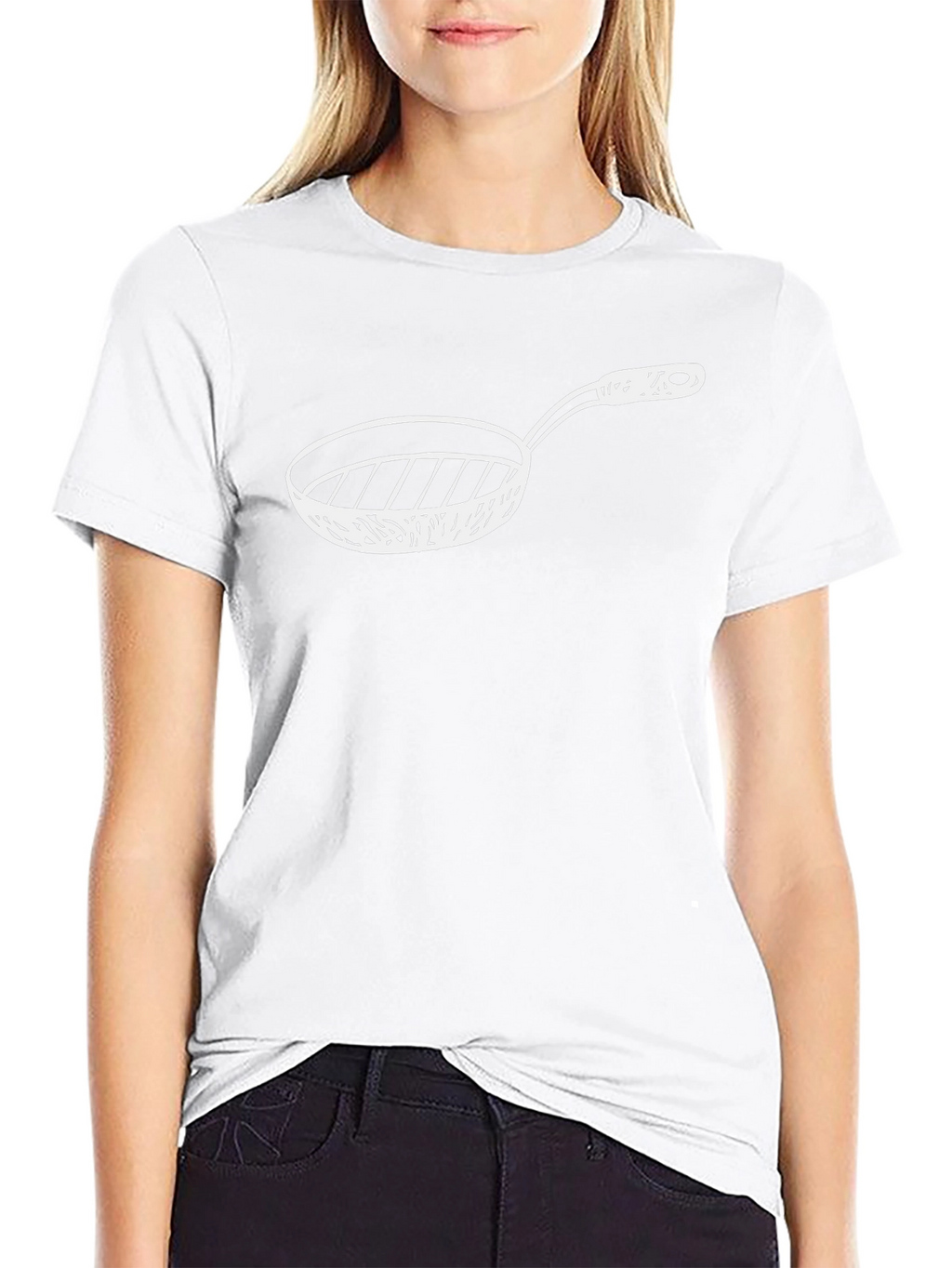 Chefs Frying Pan Graphic Tee - Black