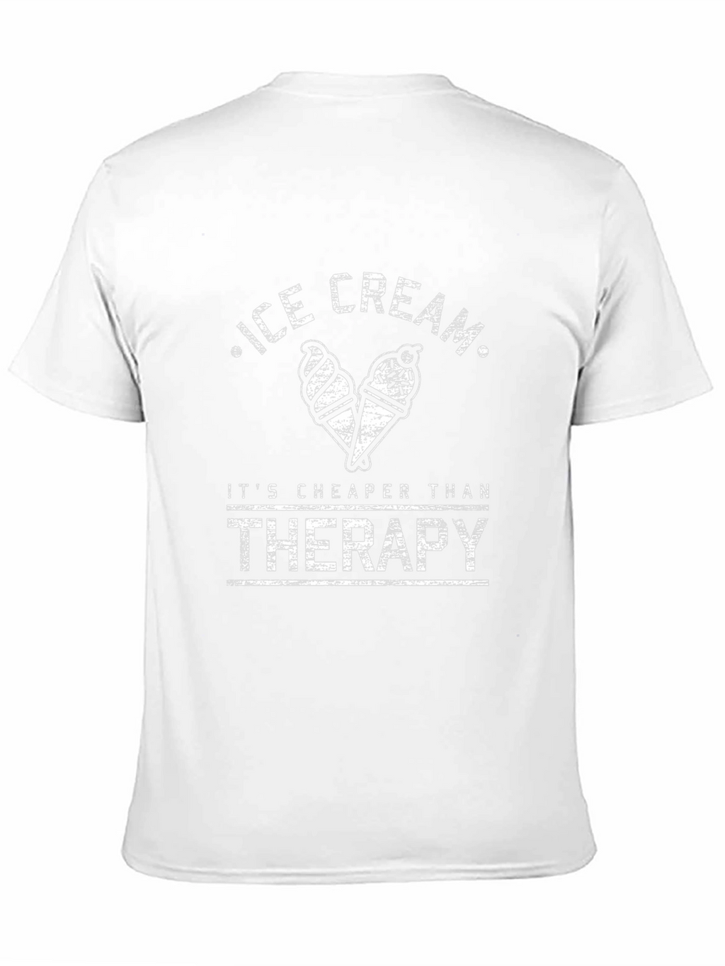 Ice Cream Therapy T-Shirt - Unisex Cotton Tee