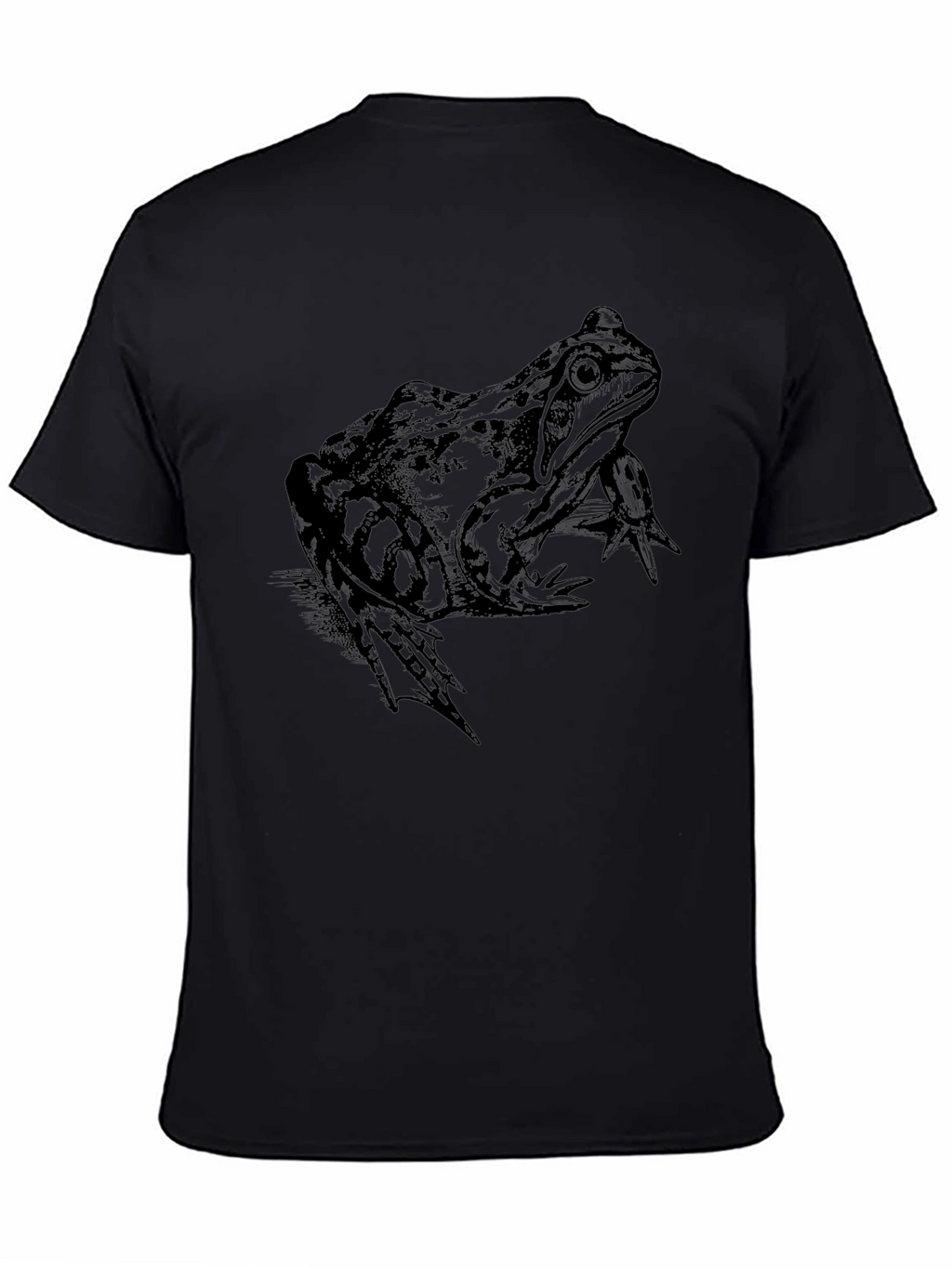 Frog Graphic Tee - Mens Black T-Shirt