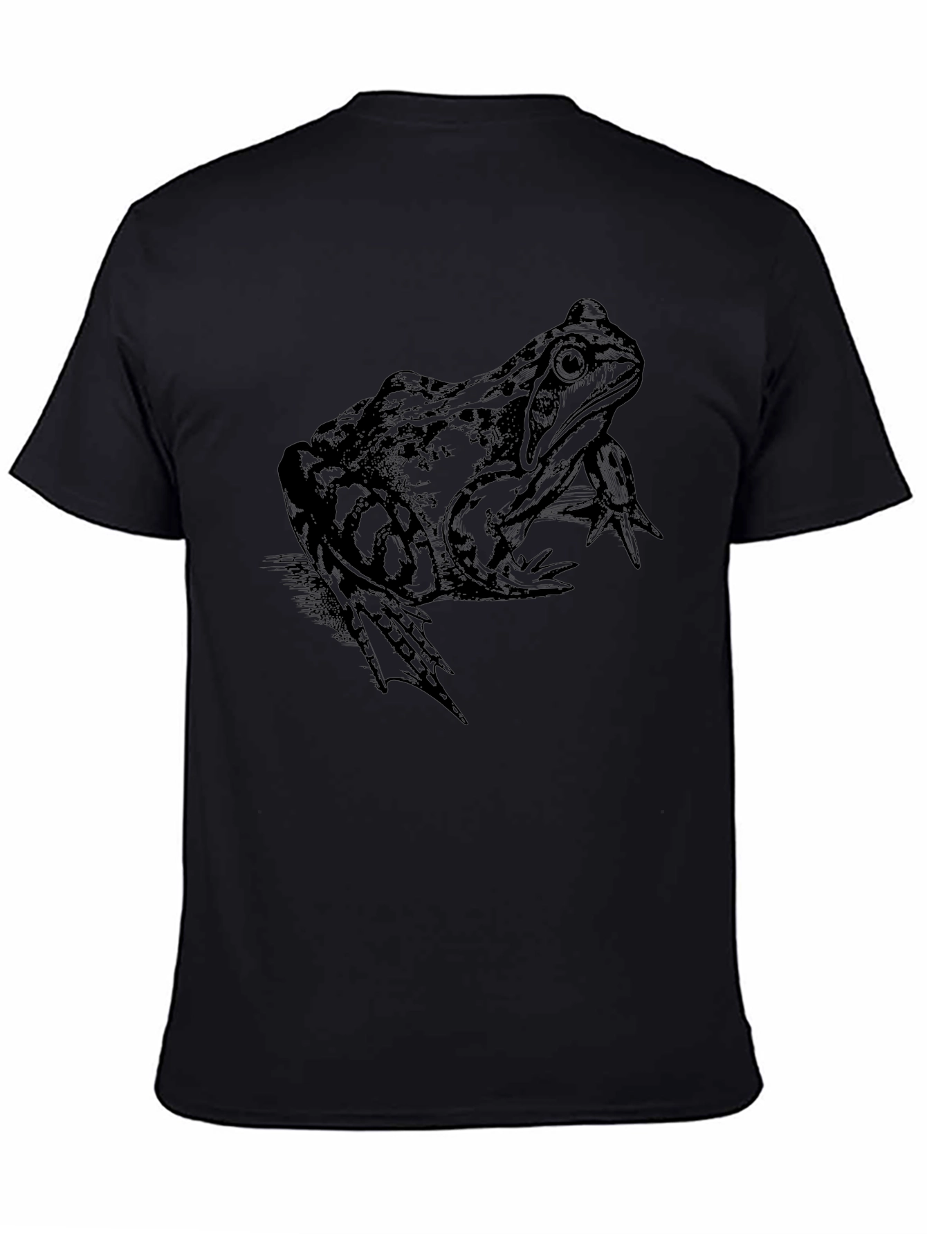 Frog Graphic Tee - Mens Black T-Shirt