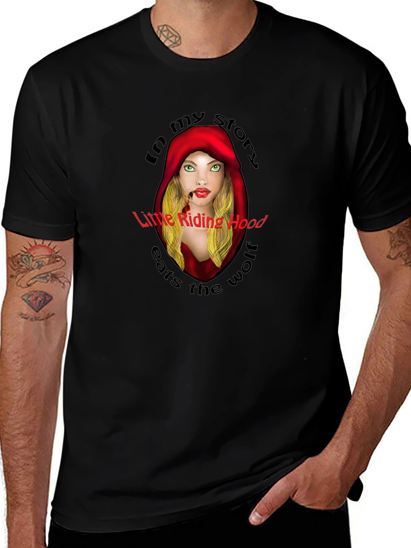 Little Red Riding Hood Graphic T-Shirt