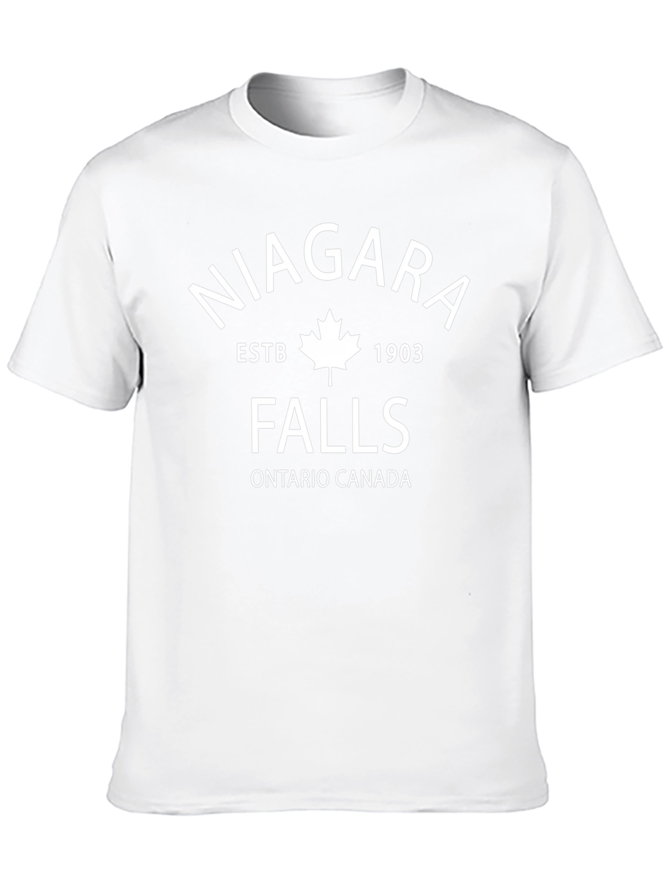 Niagara Falls Ontario Canada Black T-Shirt