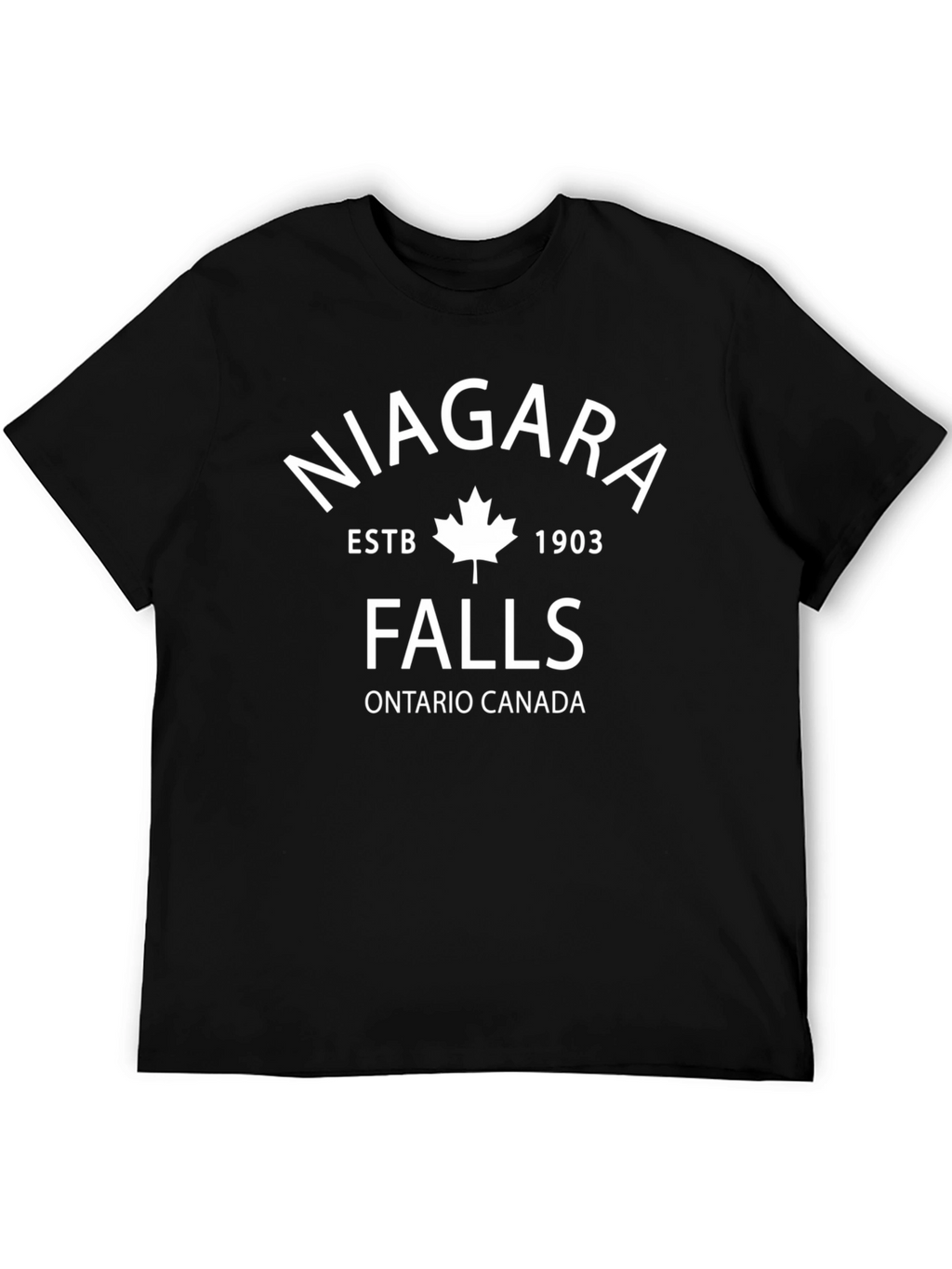Niagara Falls Ontario Canada Black T-Shirt