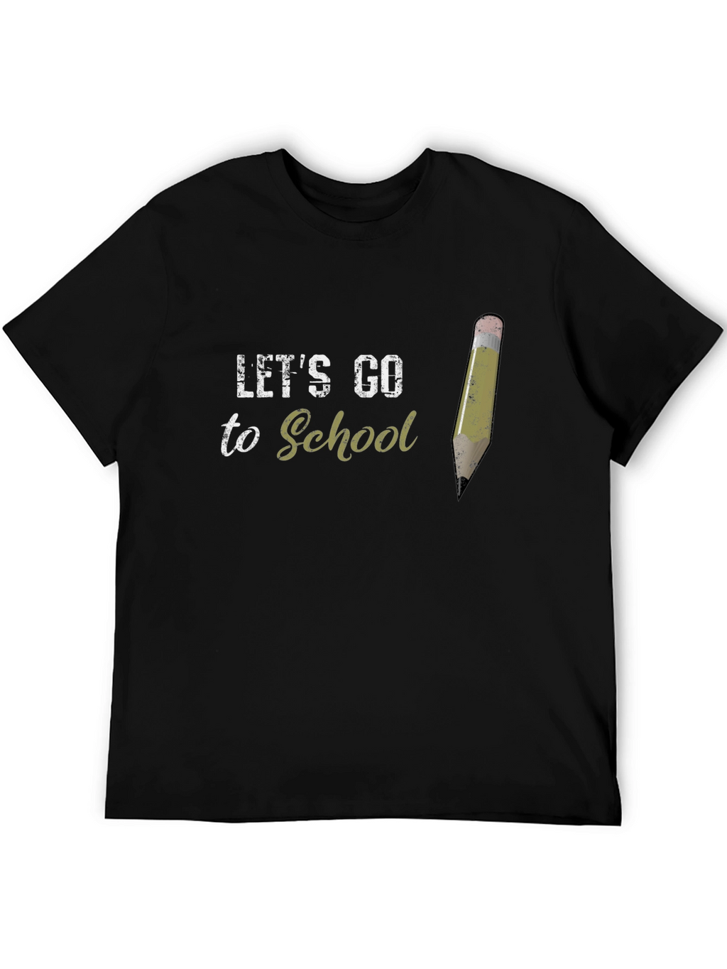 Lets Go to School Graphic T-Shirt