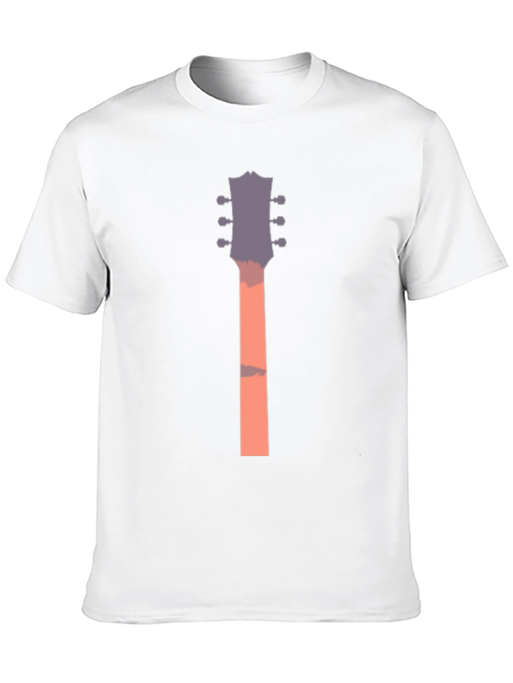 Guitar Neck Graphic T-Shirt - Unique Music Lover Tee