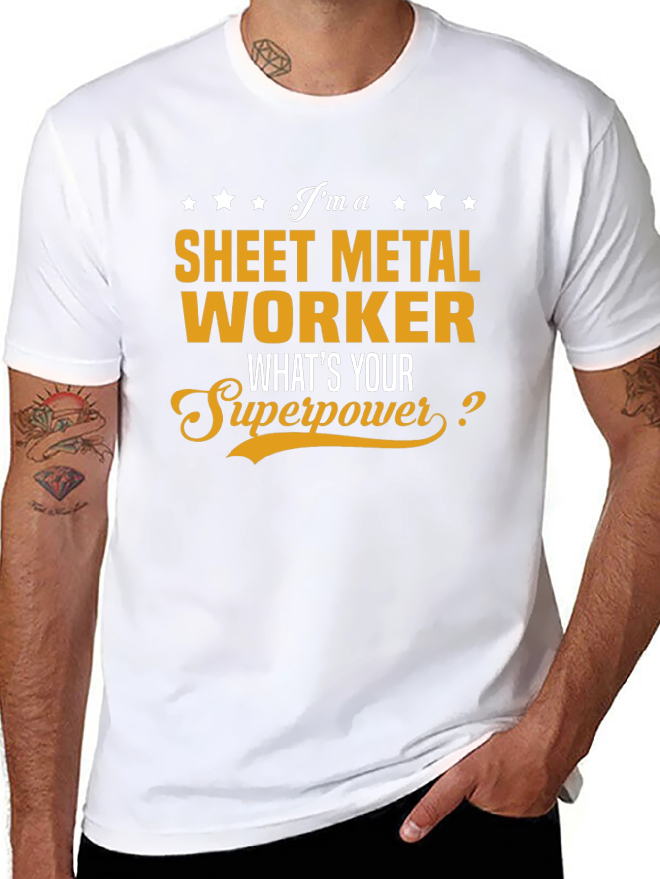 Sheet Metal Worker Superpower T-Shirt