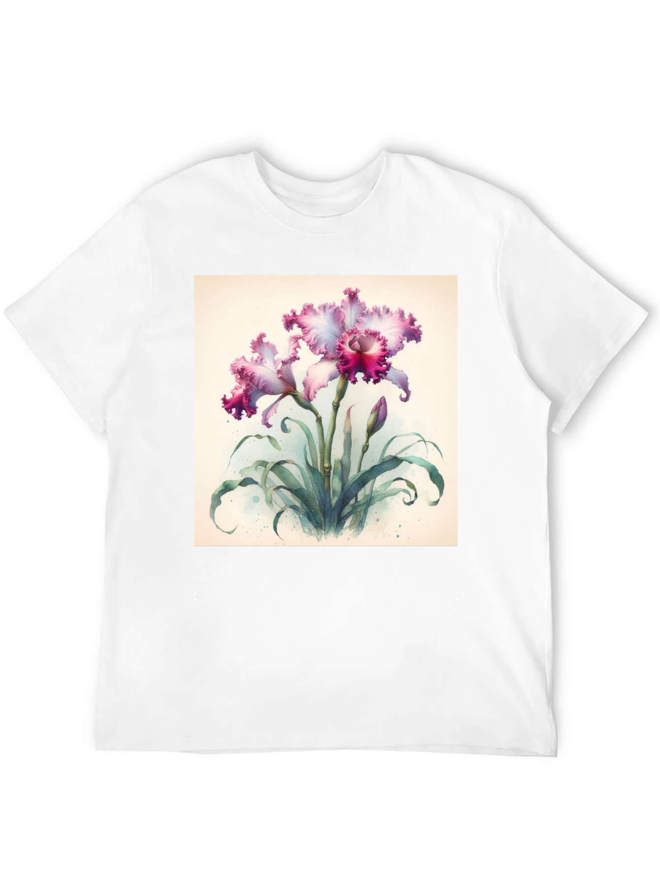 Floral Orchid Graphic Tee