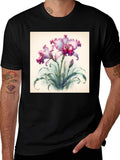 Floral Orchid Graphic Tee